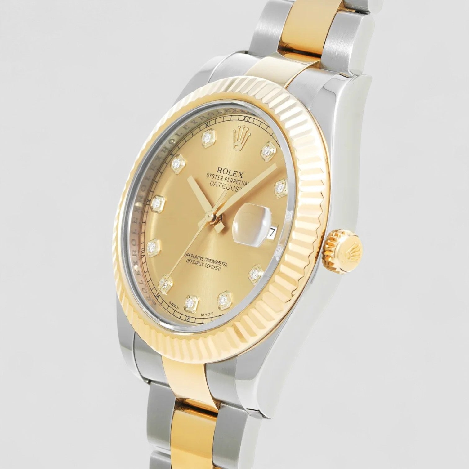 Datejust 41mm Champagne Dial Two Tone