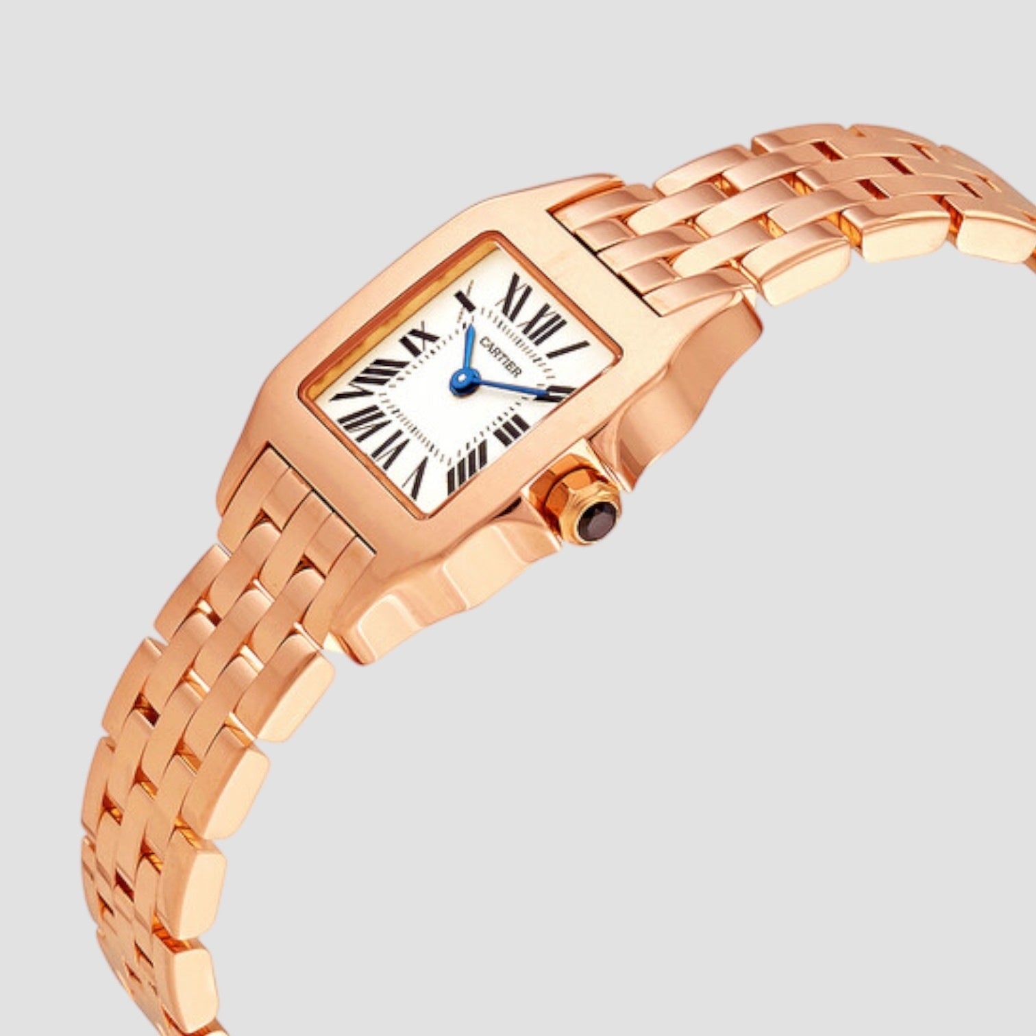 Santos Demoiselle 18kt Rose Gold Ladies Watch