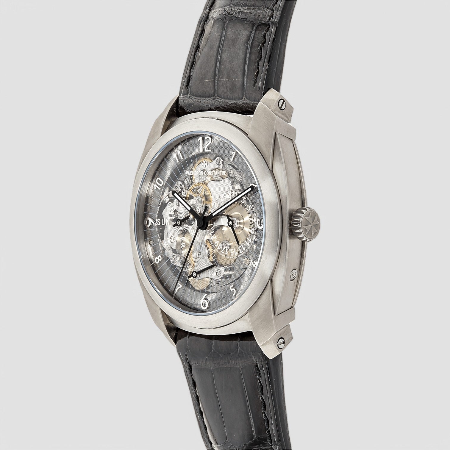 Quai de l'Ile Day-Date and Power Reserve Titanium Automatic 41mm