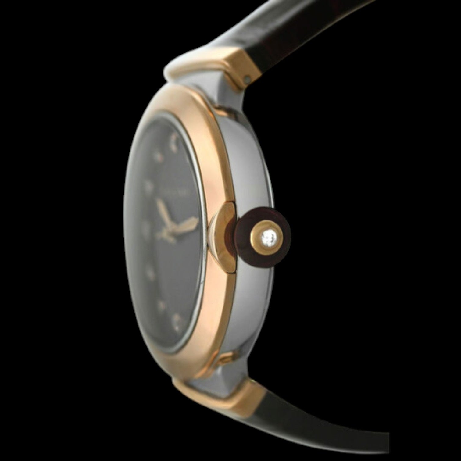 Lvcea Automatic Diamond Purple Dial Ladies Watch