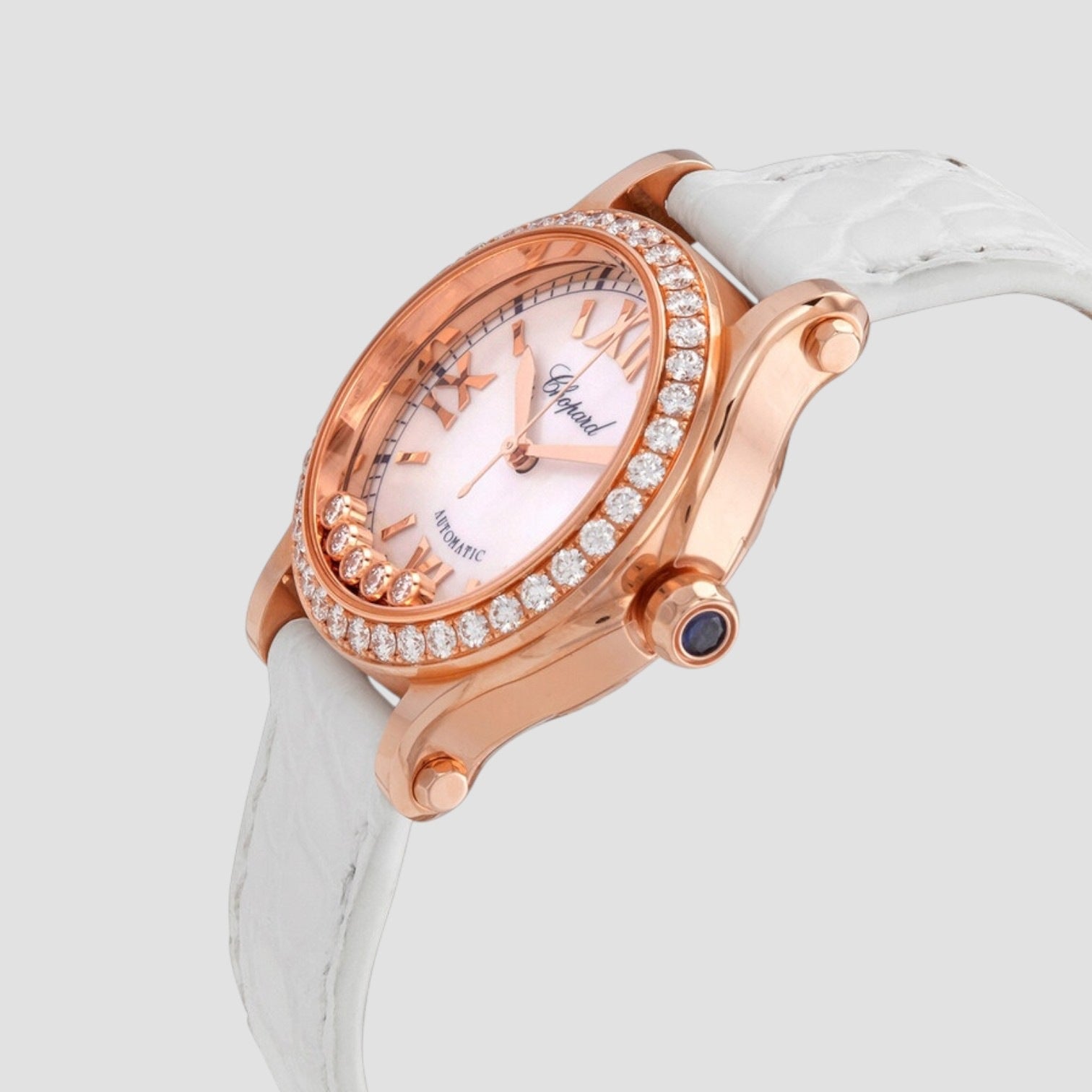 Happy Sport Automatic Diamond Ladies Watch