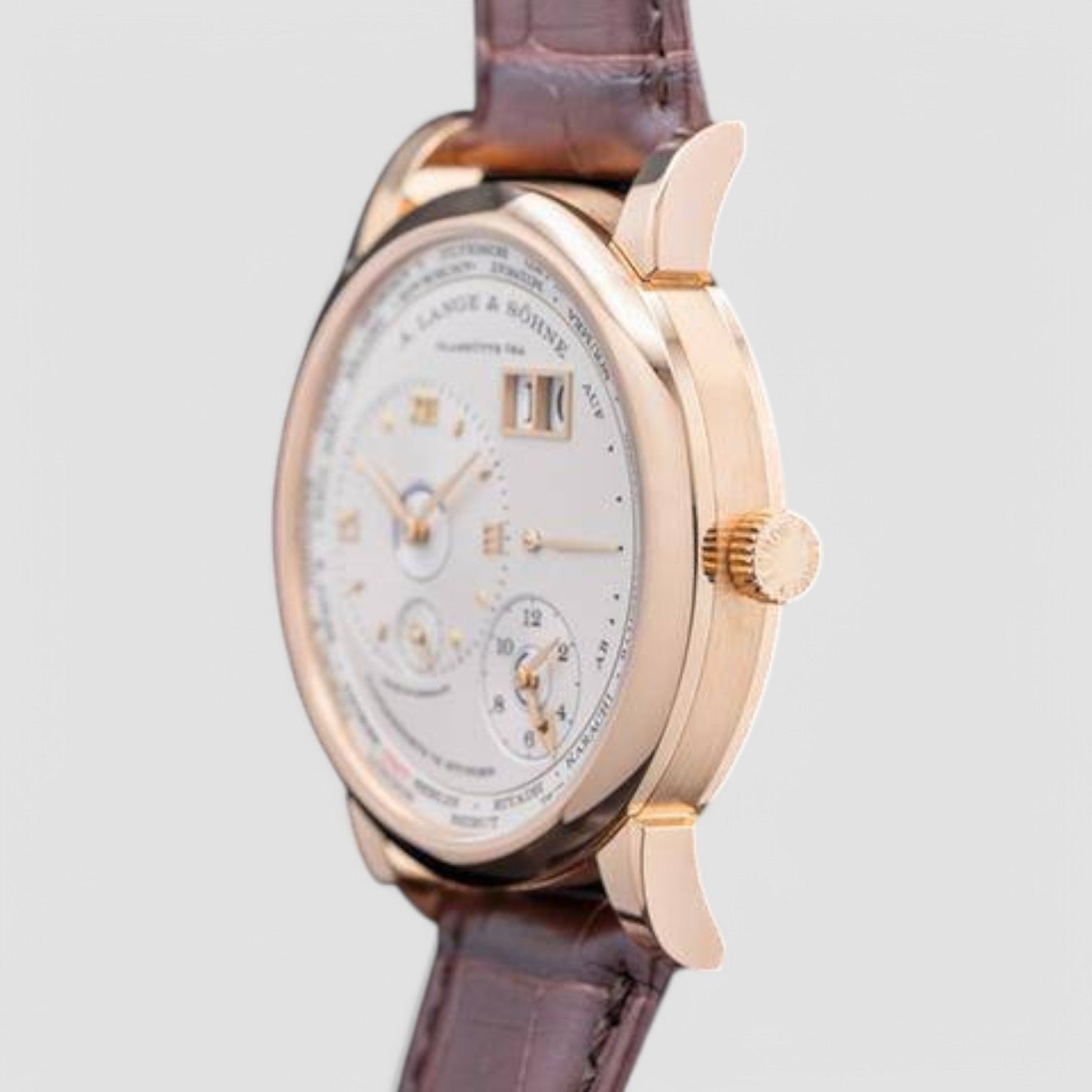 Lange 1 Time Zone 18K Rose Gold