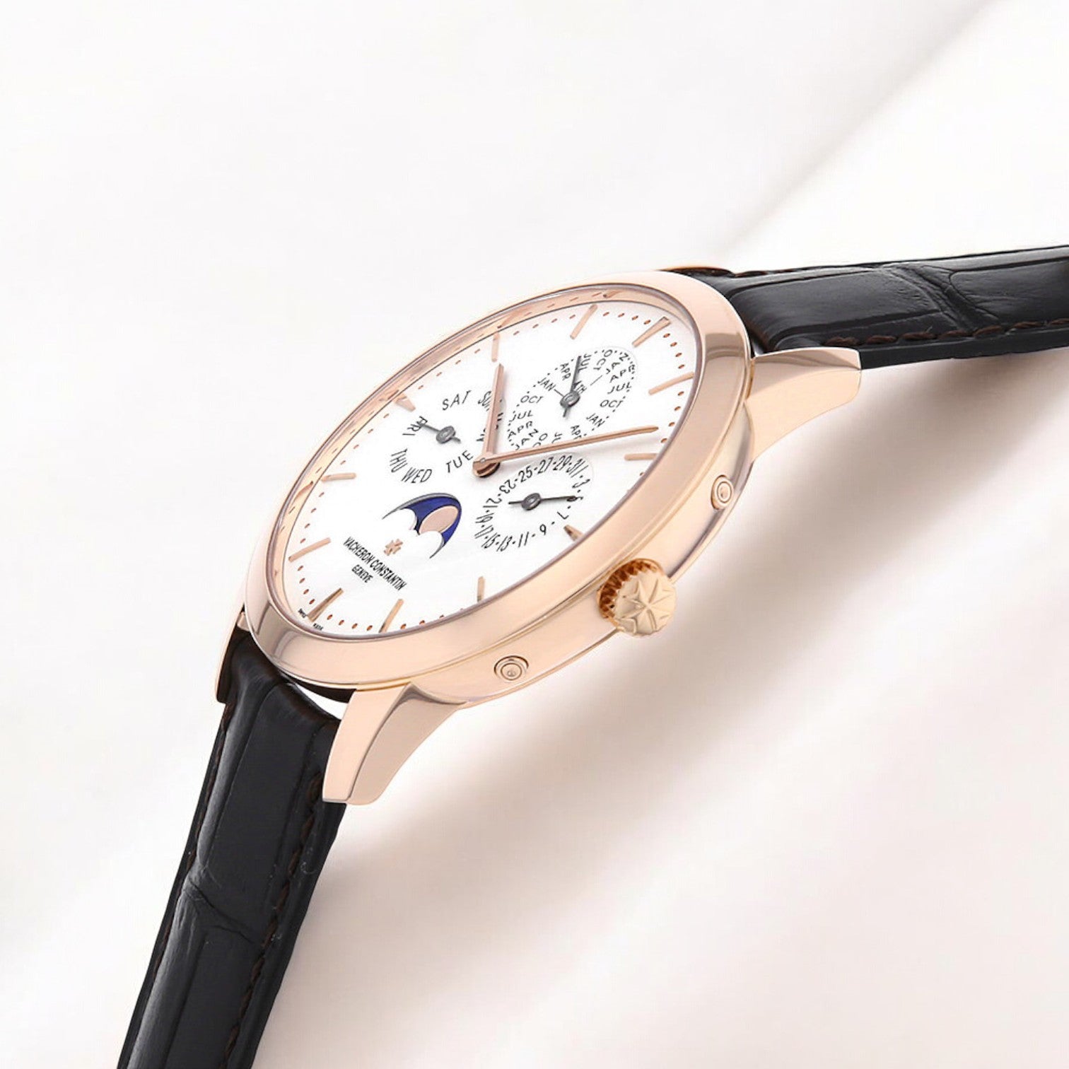 Patrimony Contemporaine Perpetual Calendar Rose Gold