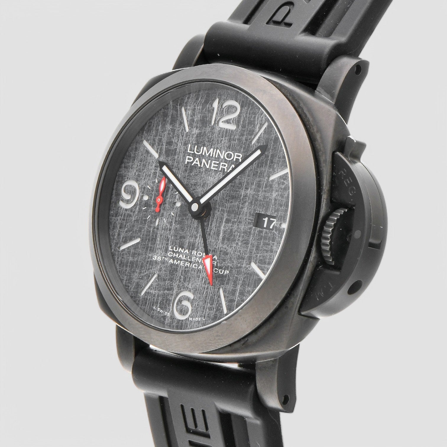 Luminor Luna Rossa GMT Automatic Grey Dial 44 mm Men's Watch