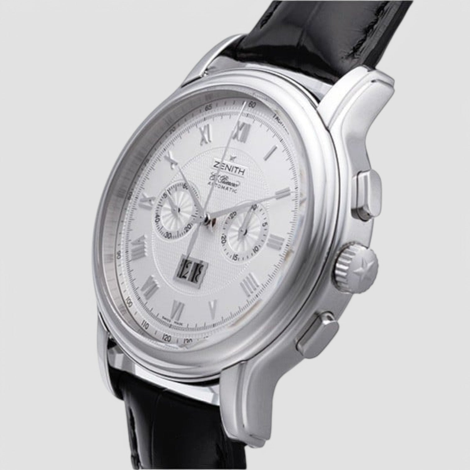 Chronomaster XXT Grande Date Silver Guilloche