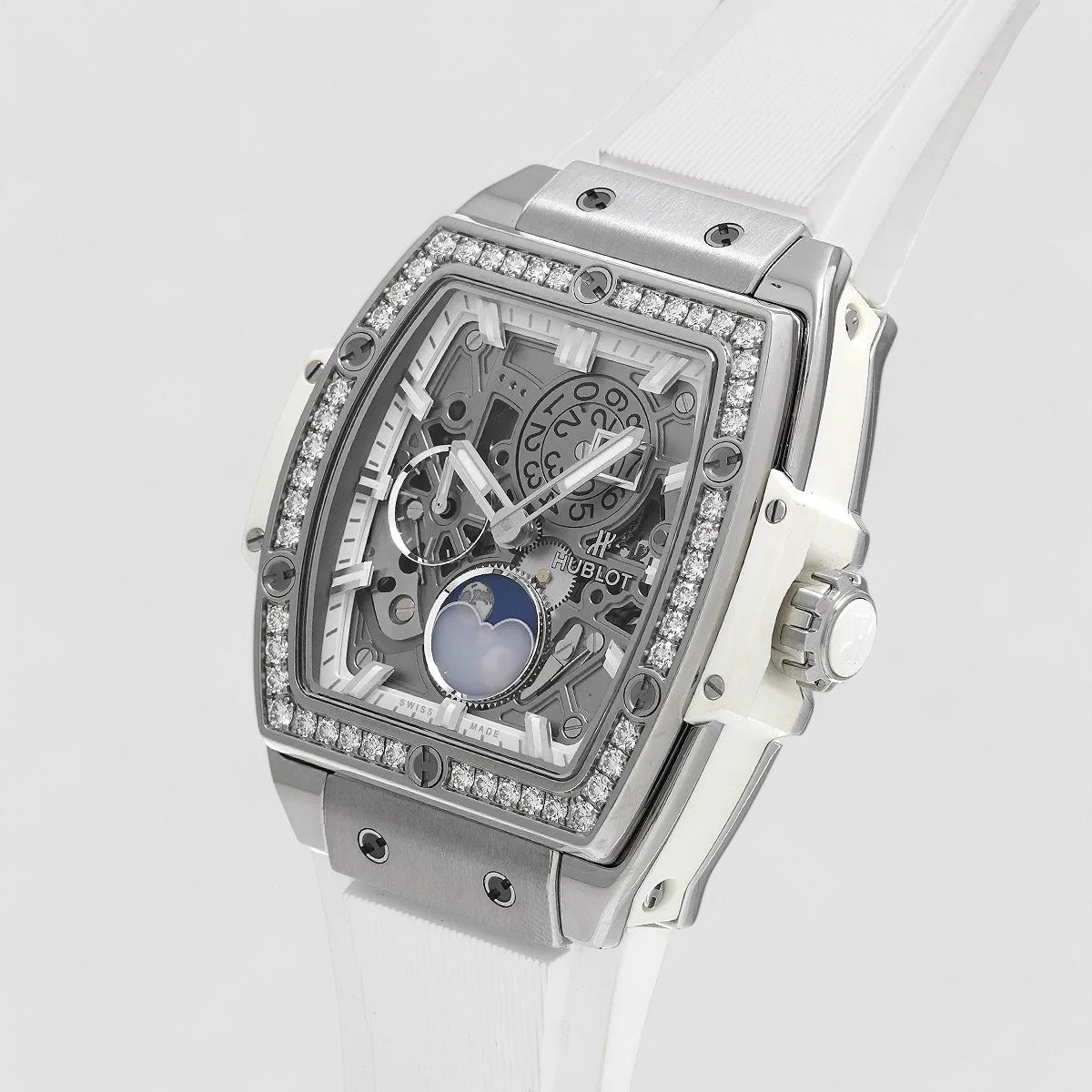 Spirit of Big Bang Moonphase Diamond Watch