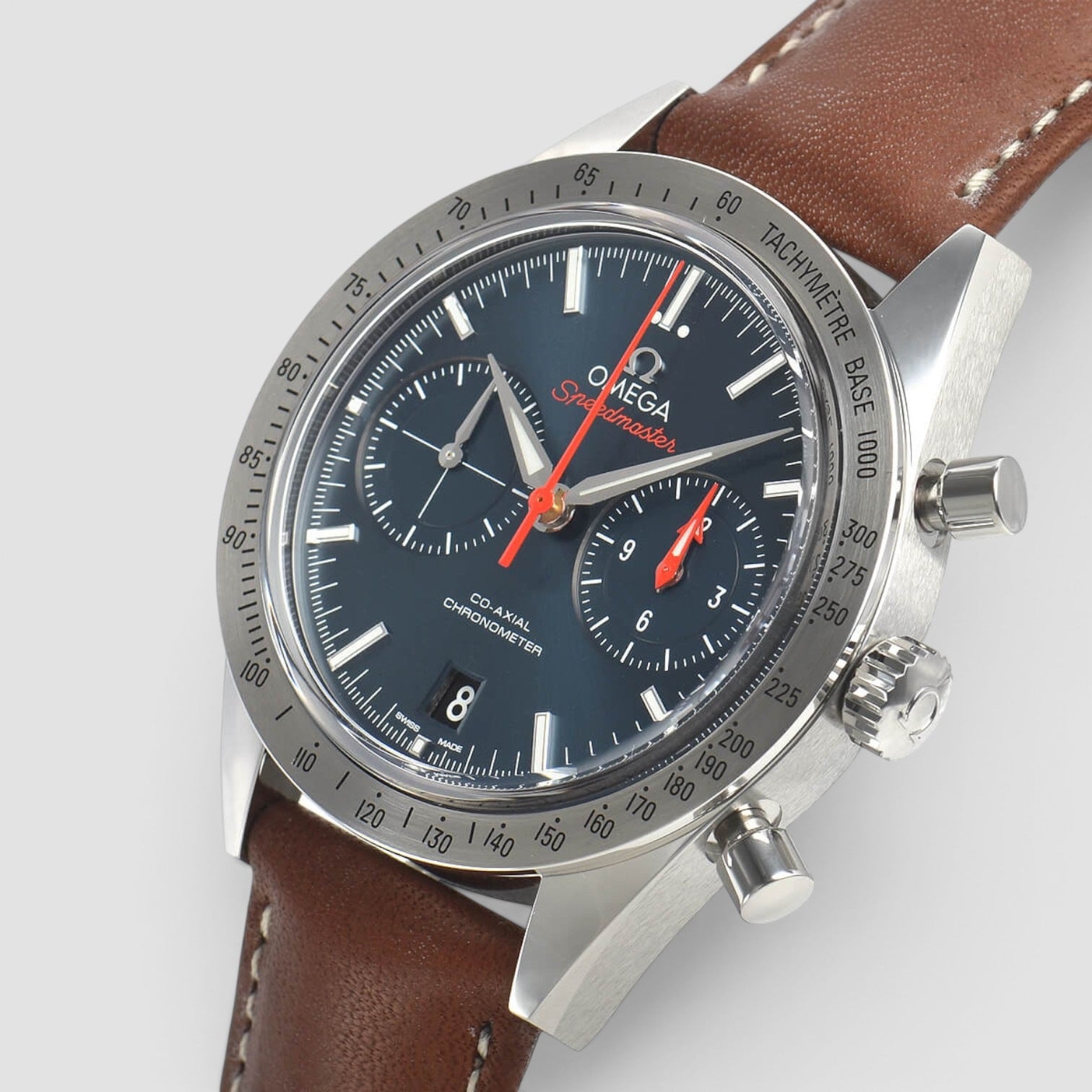 Speedmaster ’57 Co-Axial Chronograph 41.5mm Steel Blue Dial
