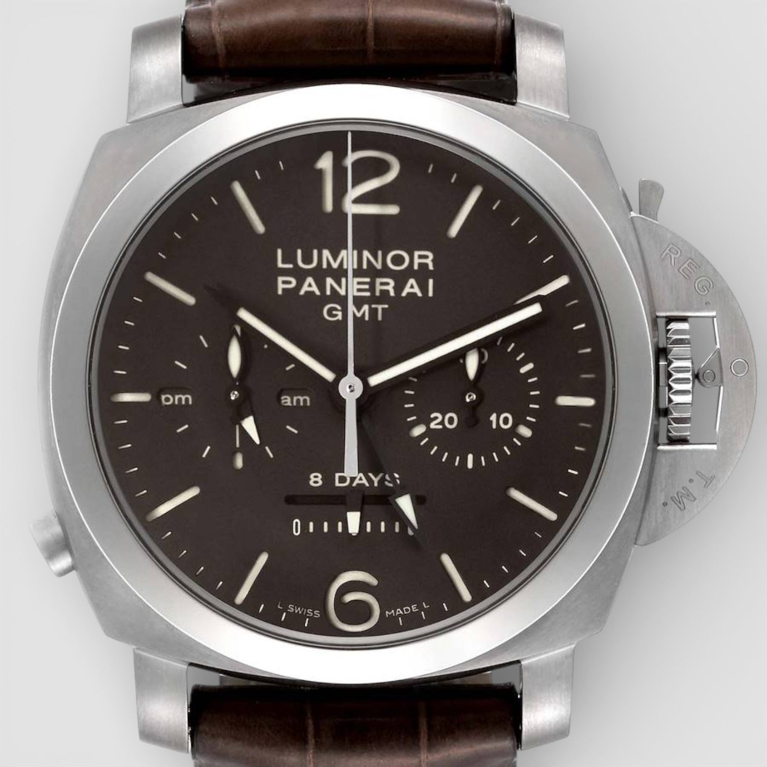 Luminor 1950 8 Days Chrono Monopulsante Gmt