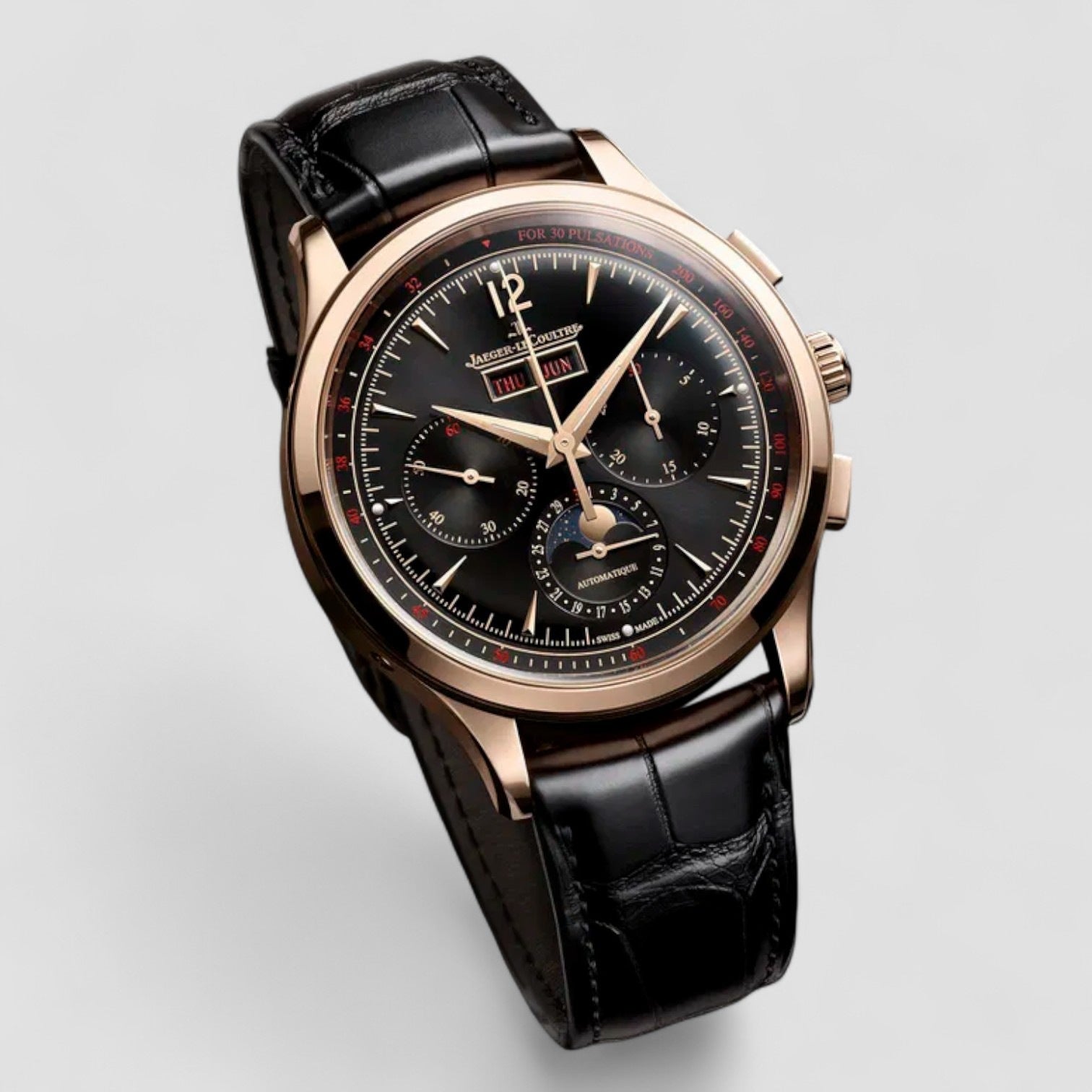 Master Control Chronograph Calendar Rose Gold 40mm