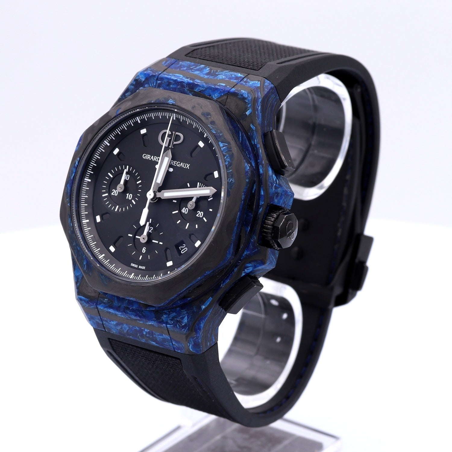 Laureato Absolute Rock 44mm Blue Carbon