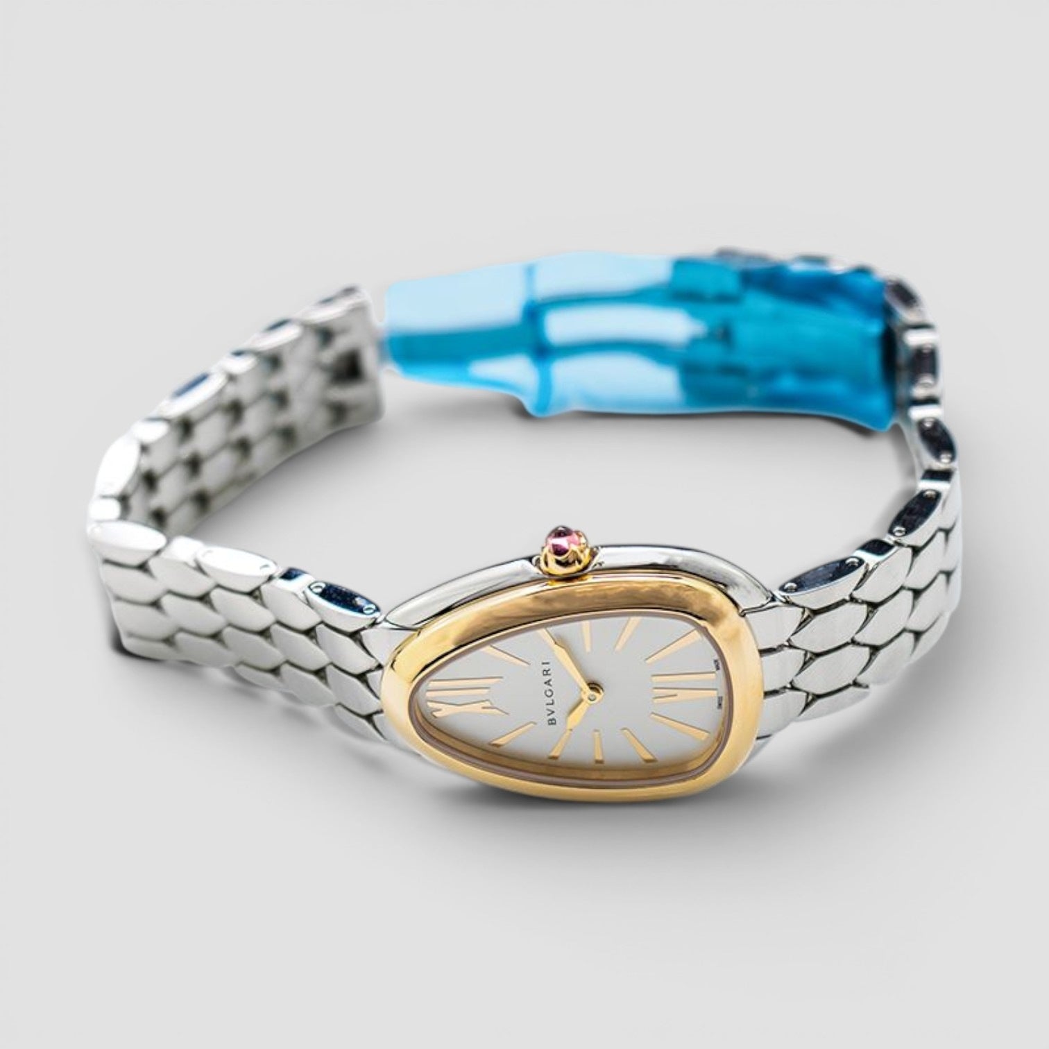 Serpenti Seduttori Quartz White Dial Ladies Watch 33mm