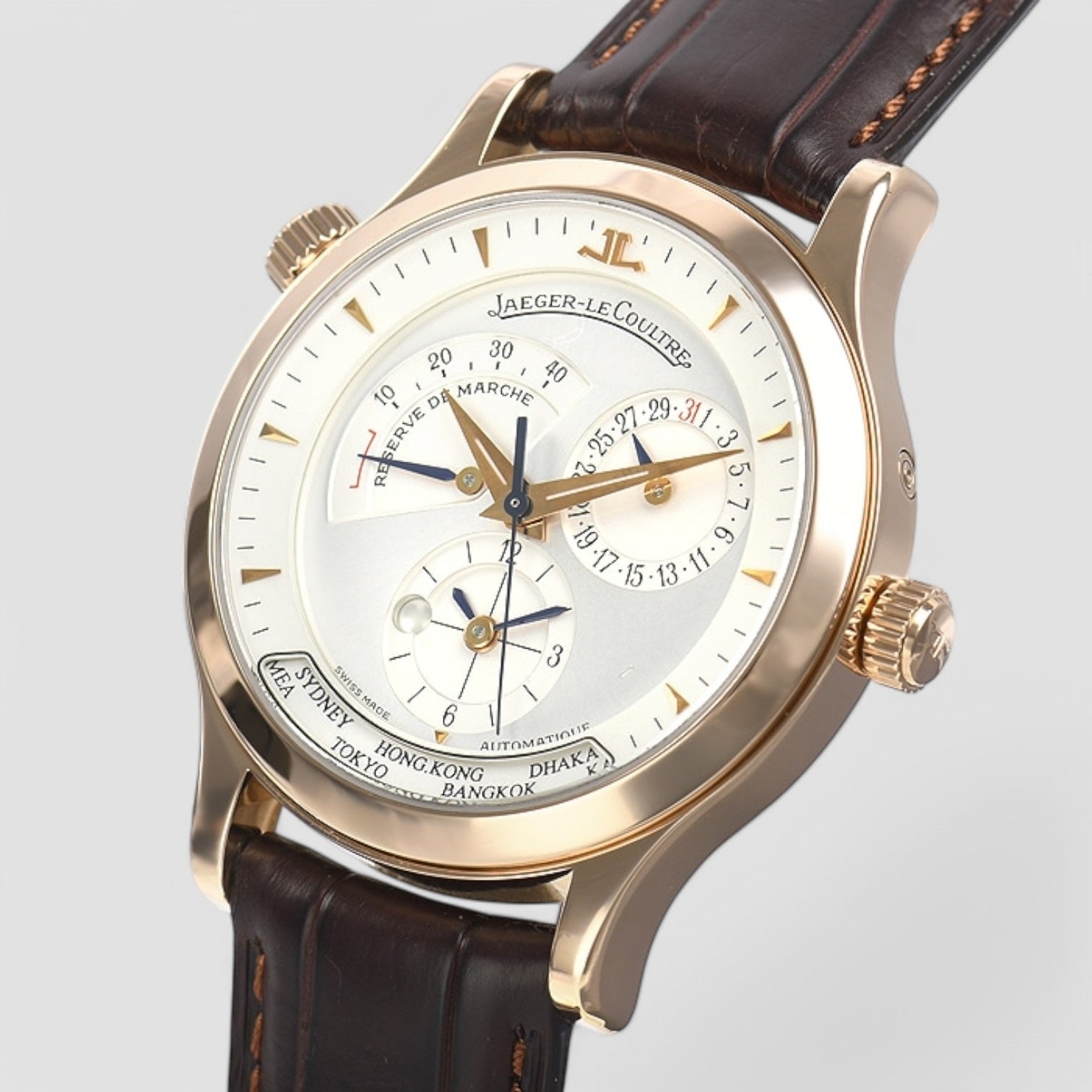 Master Control Geographic Rose Gold Automatic