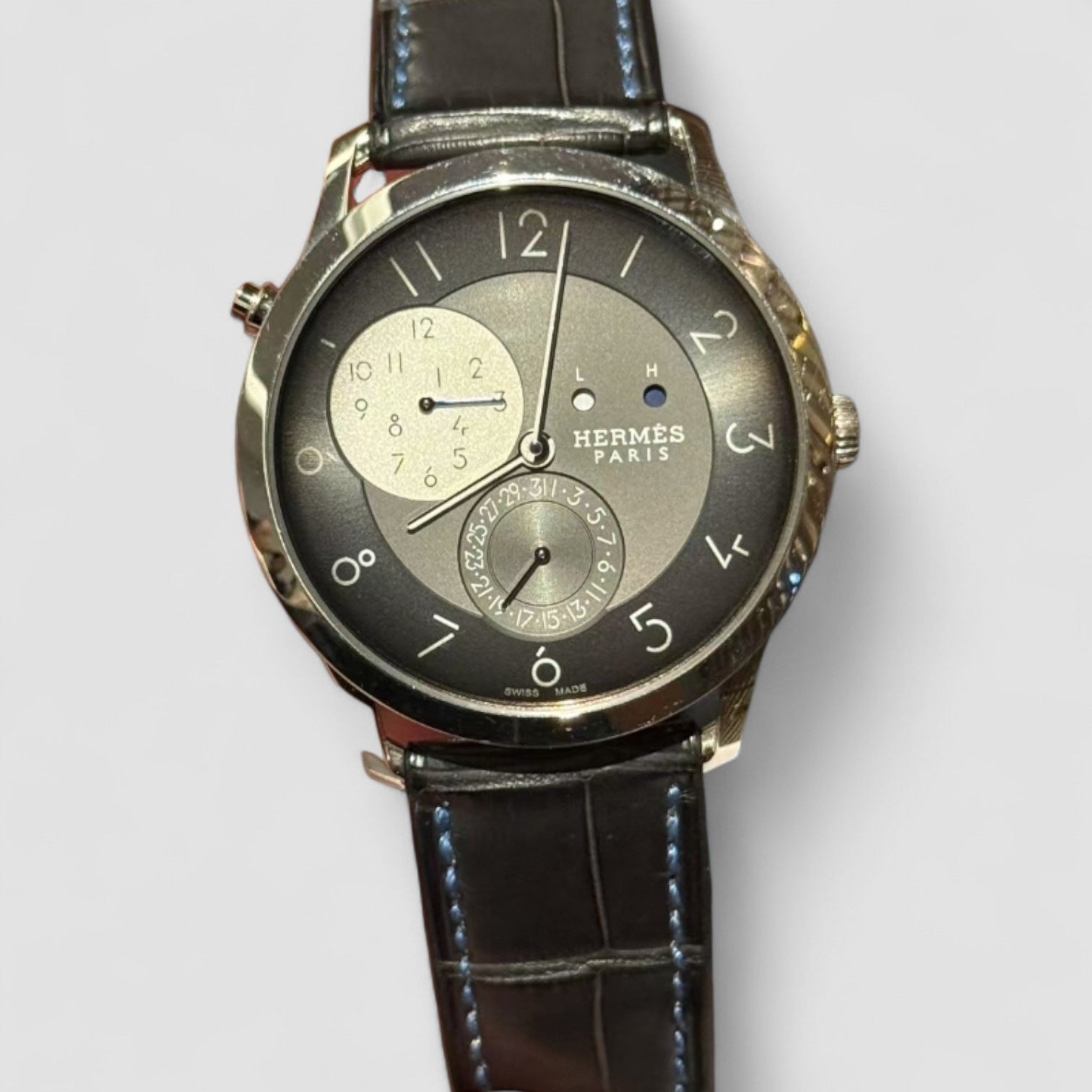 GMT Slim d´Hermes Paris Limited Edition 120 Palladium