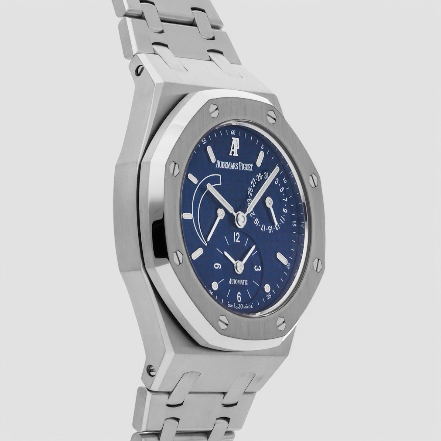 Royal Oak Dual Time Blue Dial AP SERVICED