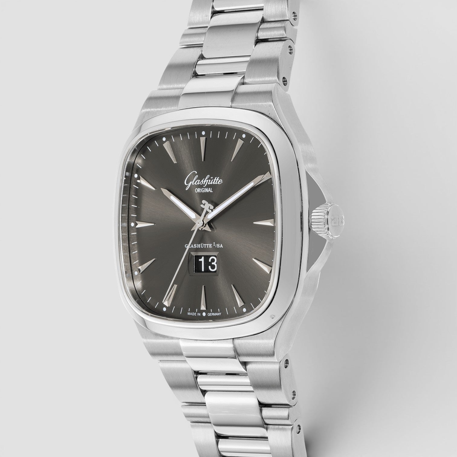 Senator Seventies Panorama Date Stainless Steel Automatic