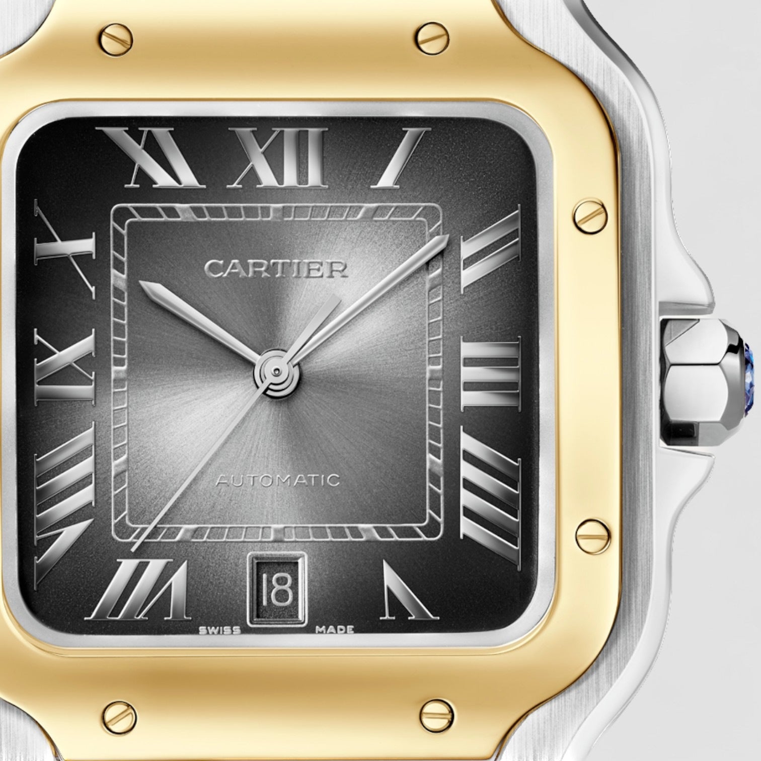 Santos de Cartier Large Model Yellow Gold