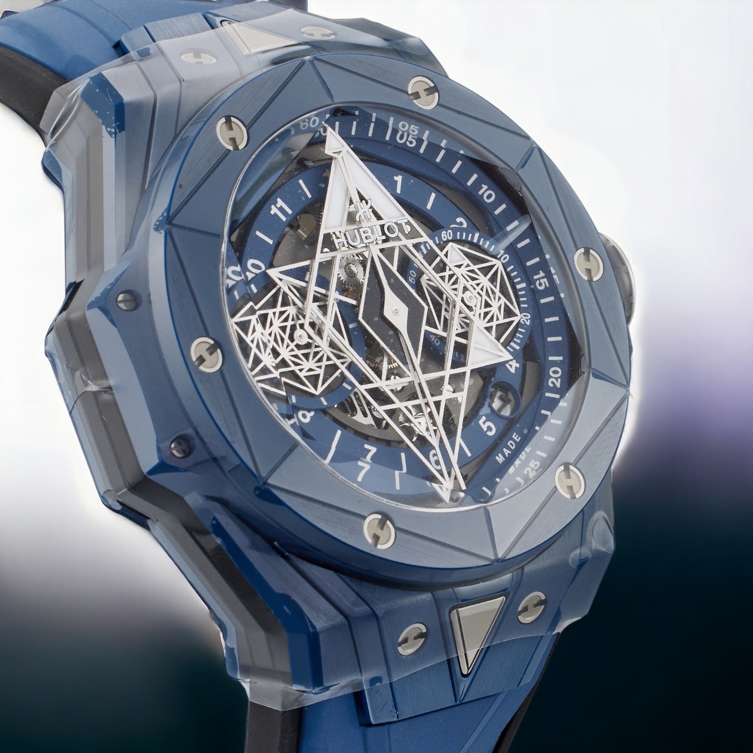 Big Bang Unico Sang Bleu Ii Blue 45mm