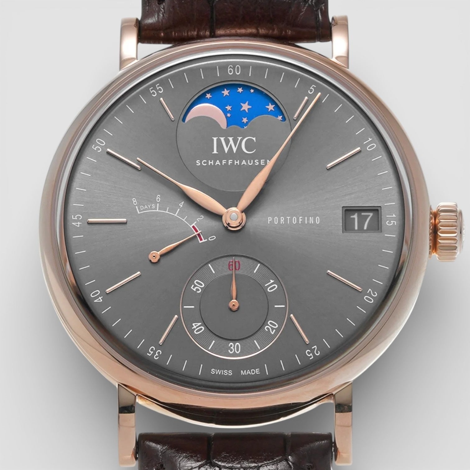 Portofino Hand-wound Moon Phase