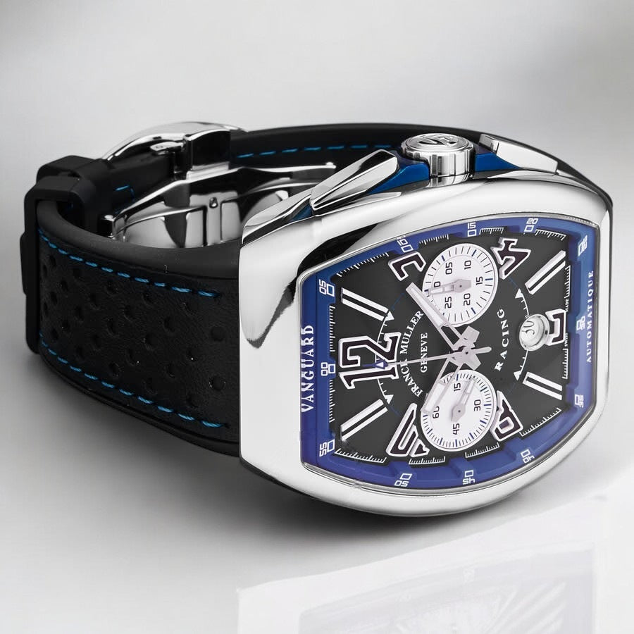 Vanguard Racing Chronograph Automatic Black - Blue Dial