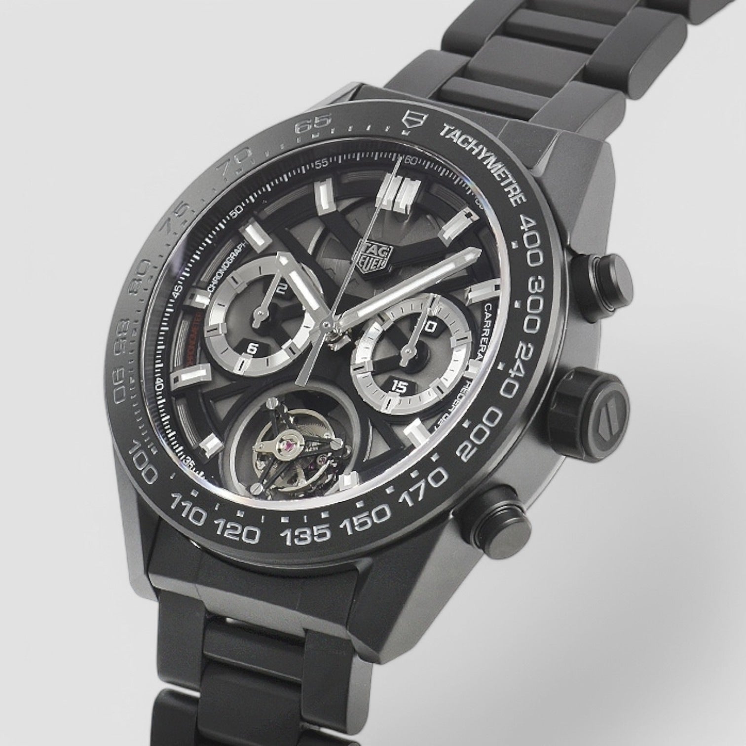 Carrera 02 Tourbillon Chronograph Automatic Men's Watch