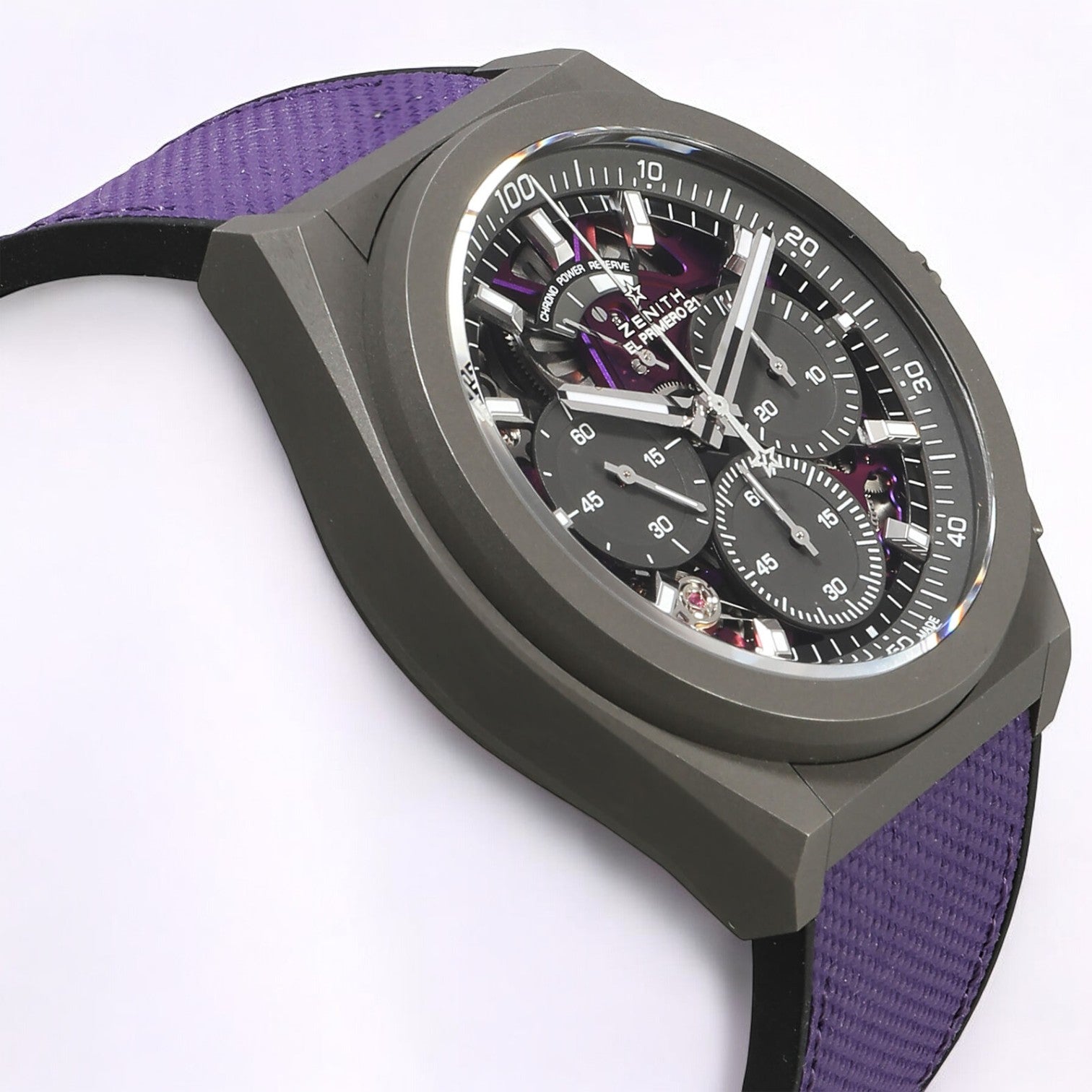 Defy 21 Ultraviolet El Primero Titanium