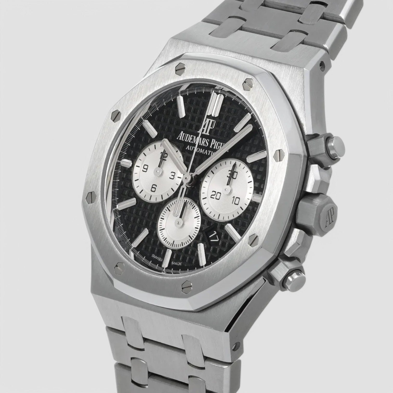 Royal Oak Chronograph Black Dial SS 41MM 2019