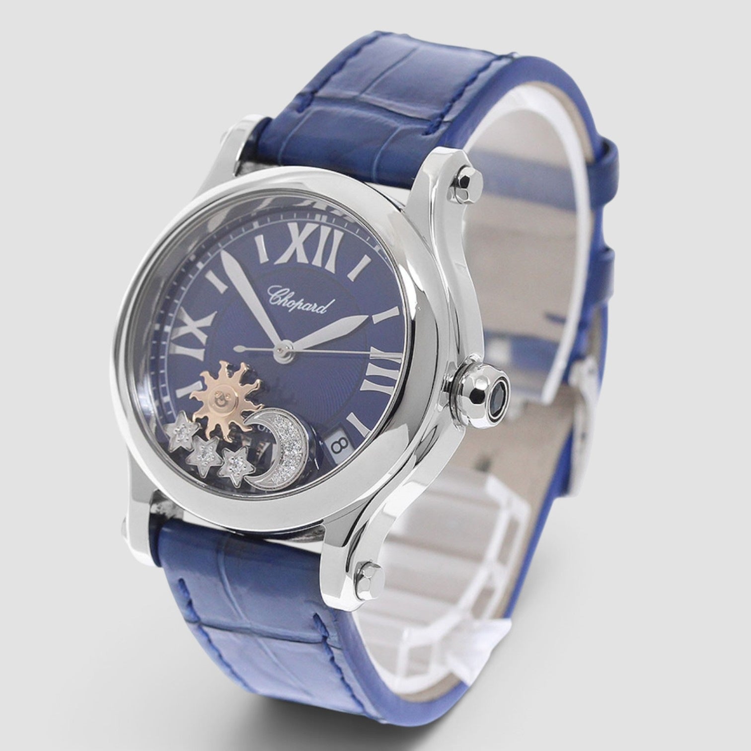 Happy Sport Stars 36mm Stainless Steel Blue Dial