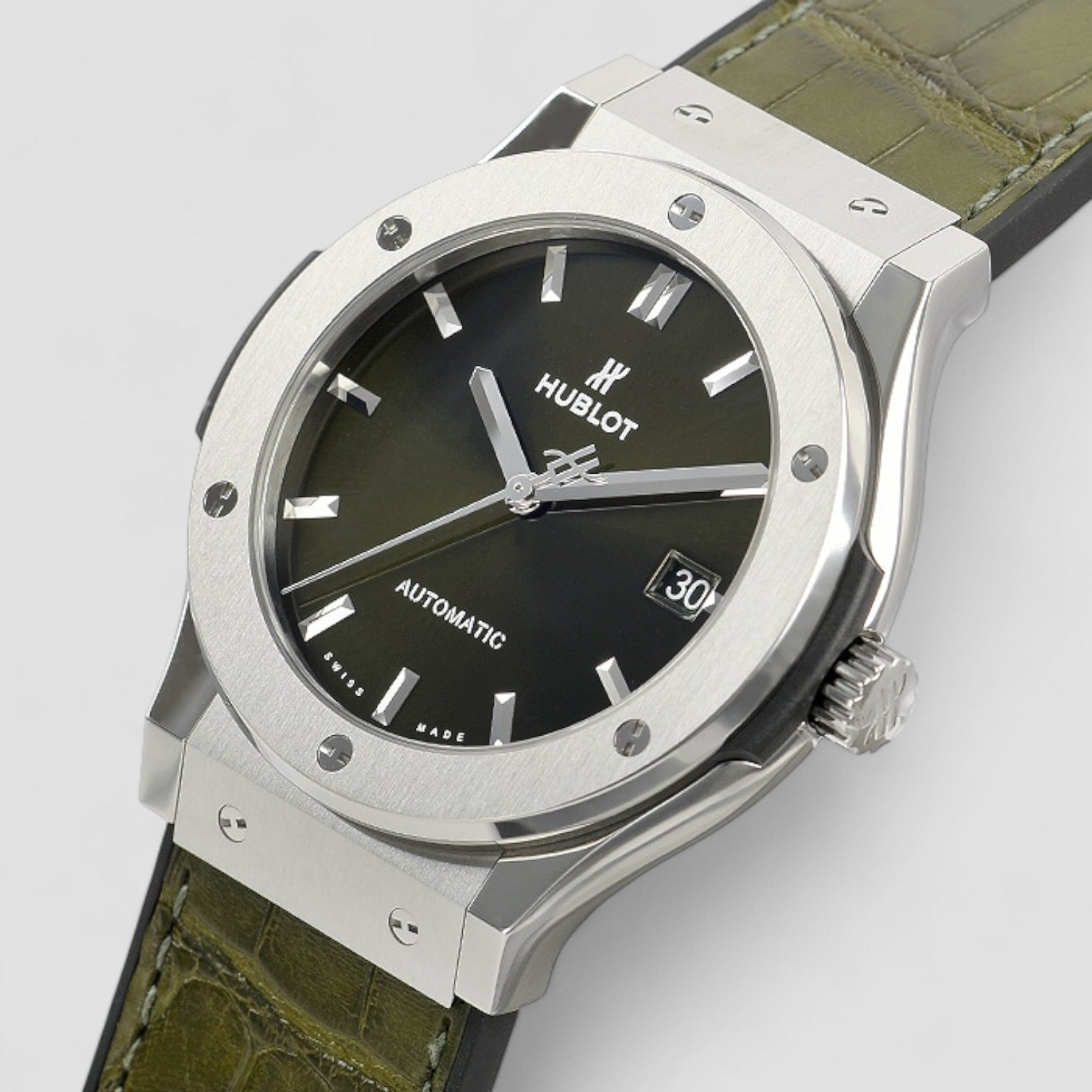 Classic Fusion Titanium Green Dial 38MM