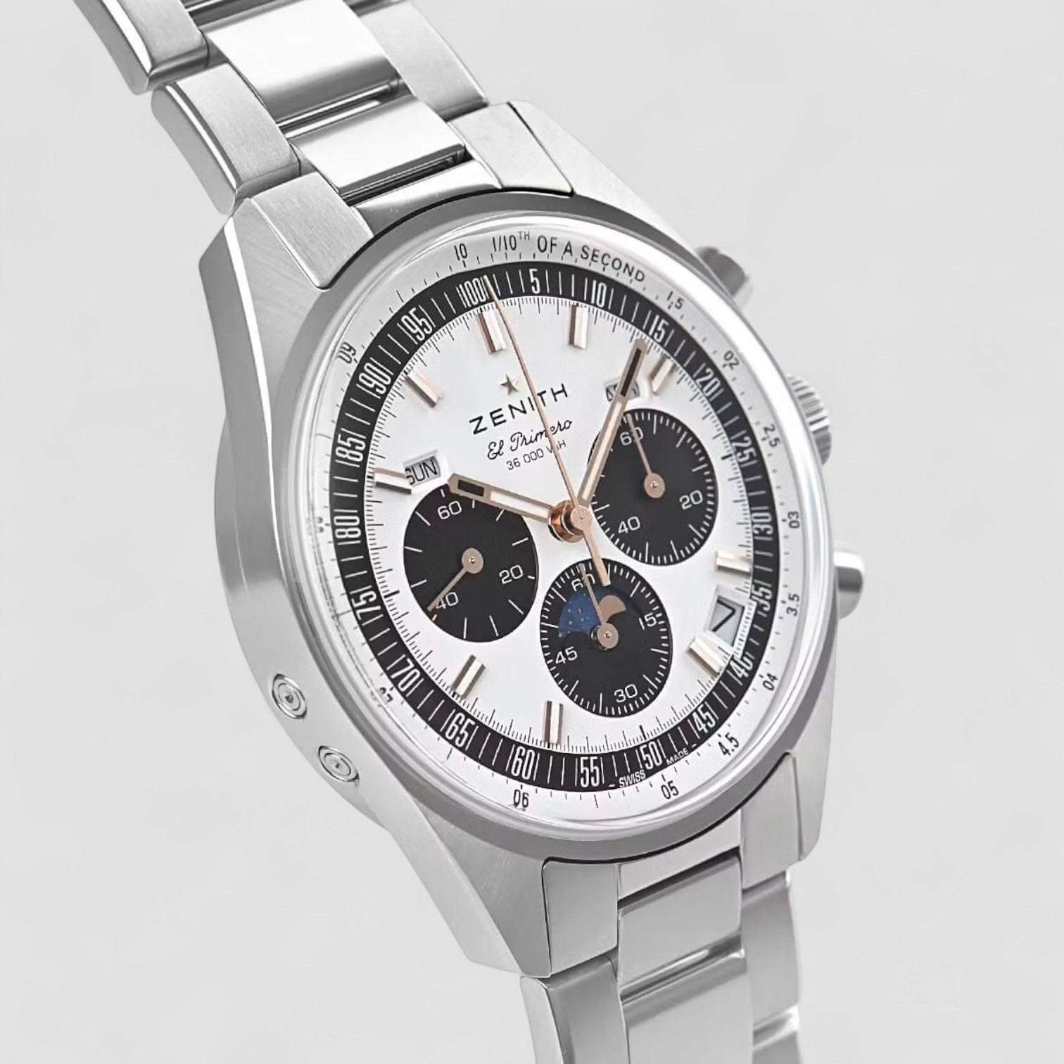 Chronomaster Original Triple Calendar Automatic Silver Dial Men's Watch