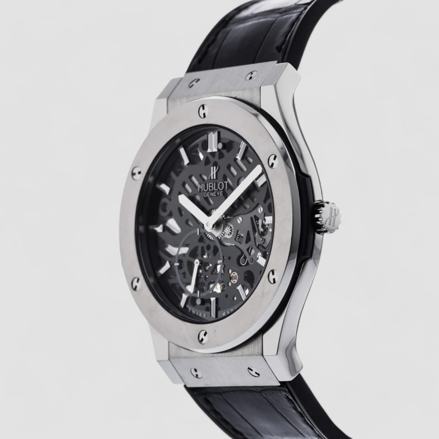 Classic Fusion Ultra-thin Skeleton Men's Watch