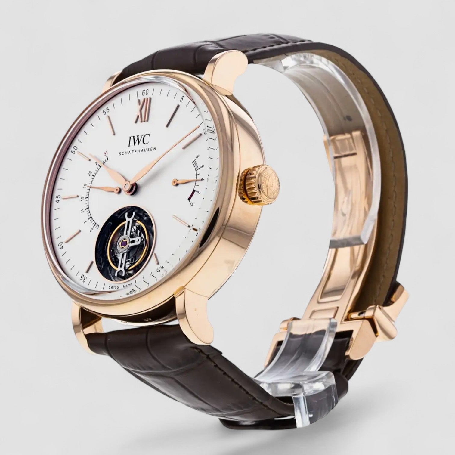 Portofino Hand-Wound Tourbillon Retrograde