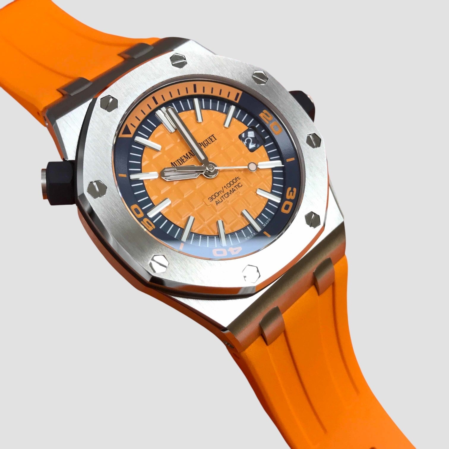 Royal Oak Offshore Diver Orange Dial 42mm Watch