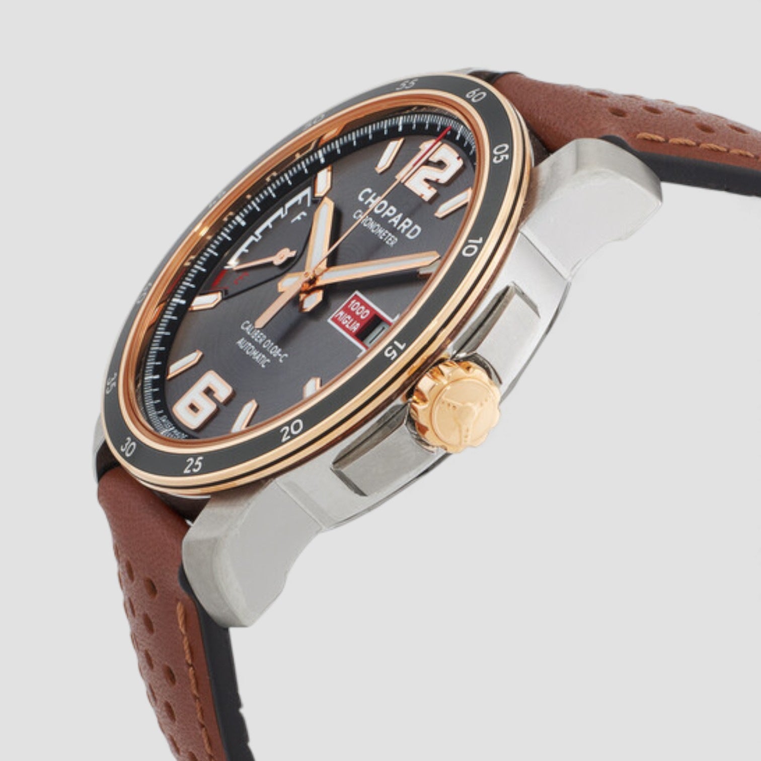 Mille Miglia GT Chronograph Automatic Chronometer Black Dial Men's Watch