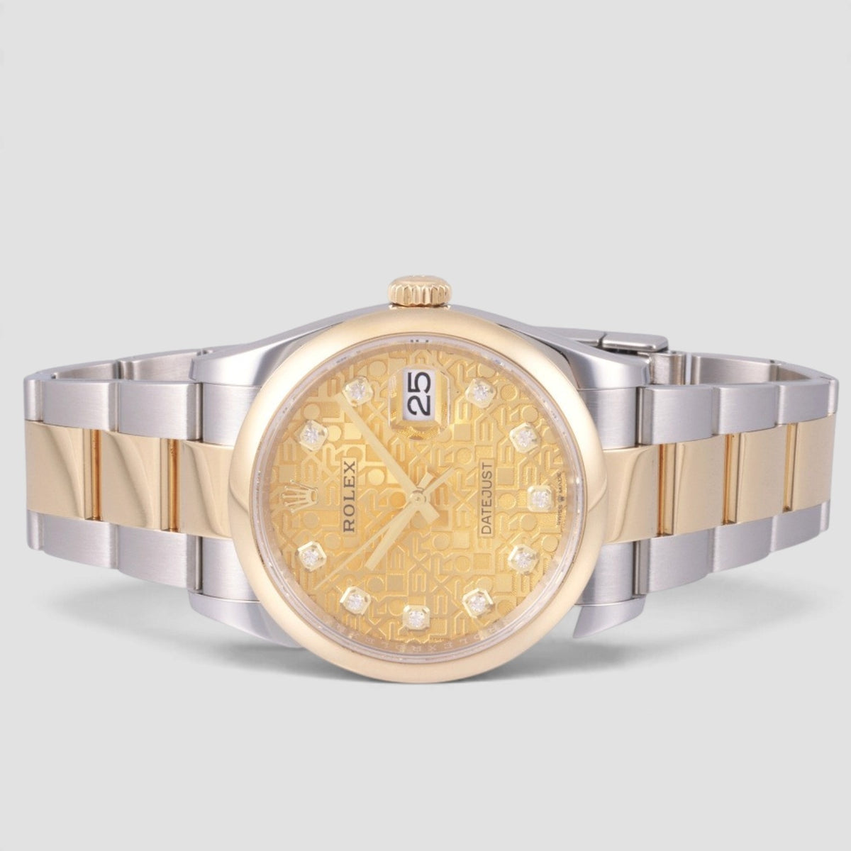 Datejust 36 Champagne Computer Diamond Dial