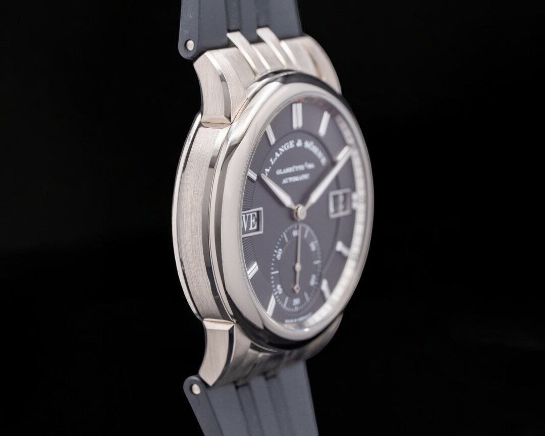 Odysseus 18K White Gold Grey Dial / Rubber