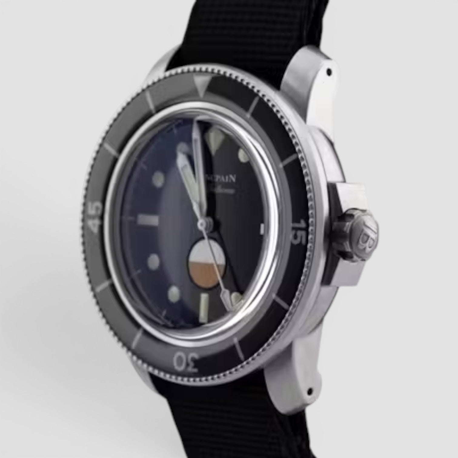 Fifty Fathoms MIL-SPEC Limited Edition 40.3mm Steel Black Dial