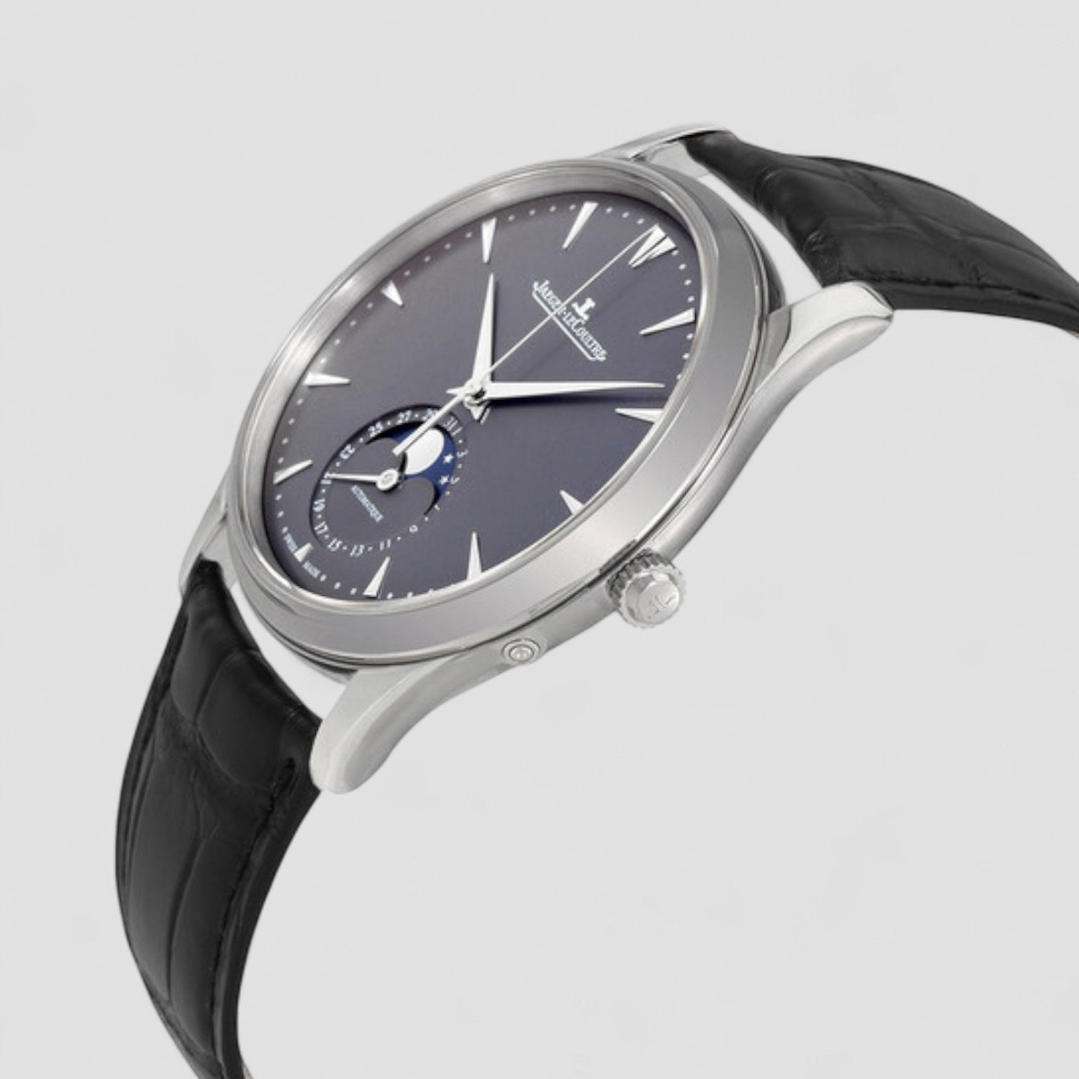 Master Ultra Thin Moon White Gold Automatic Men's Watch