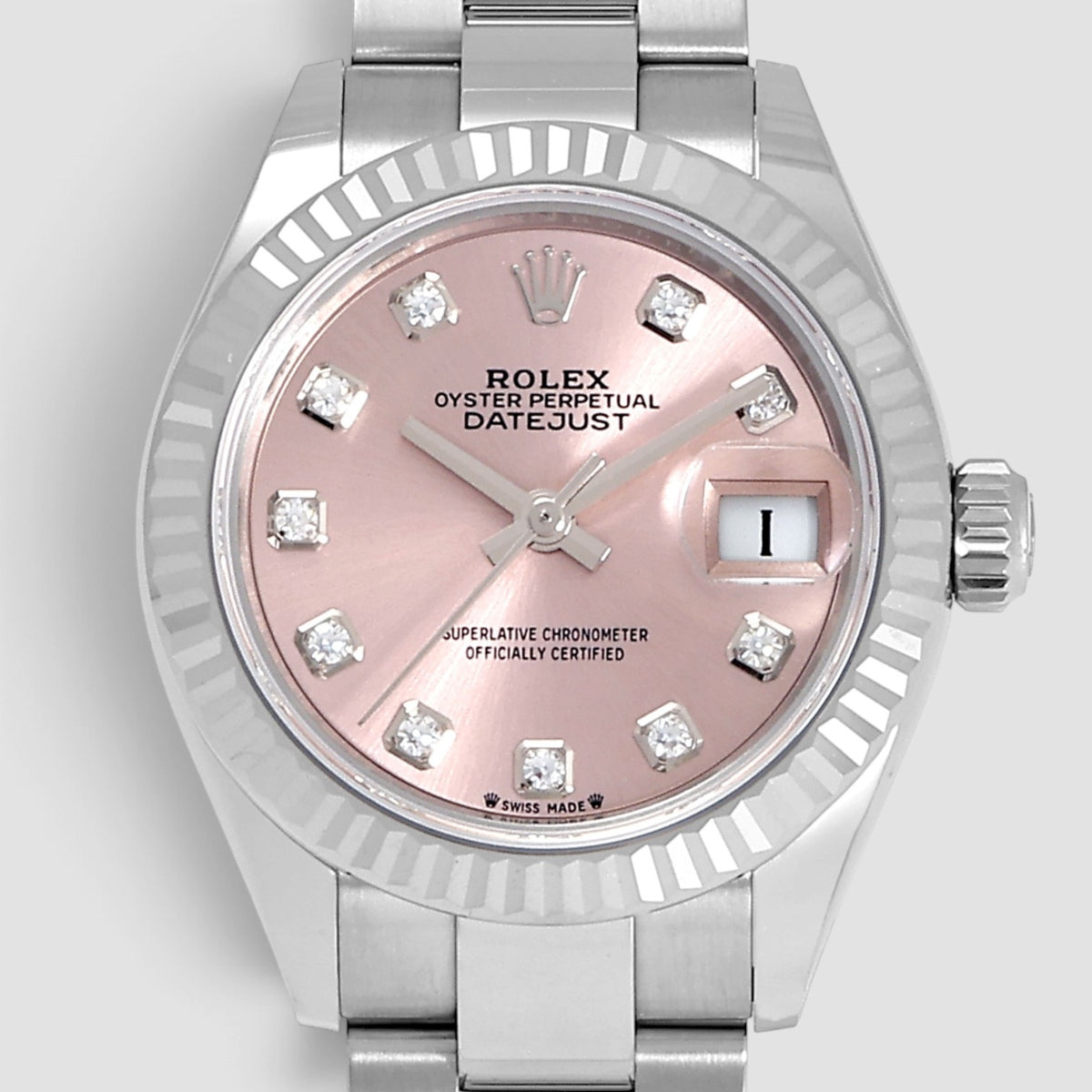 Lady-Datejust 28 Pink Diamond Dial