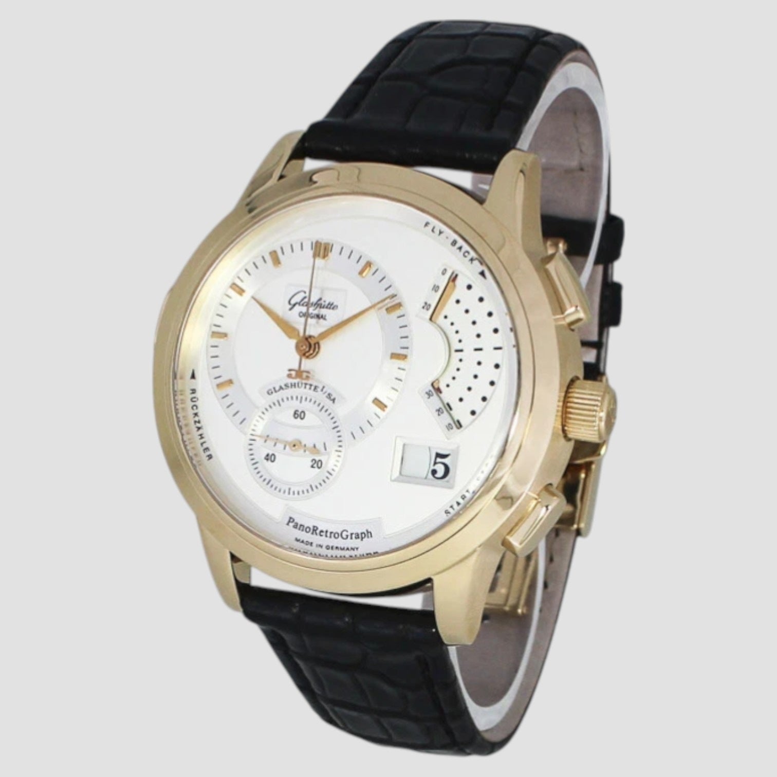 PanoRetroGraph Rose Gold