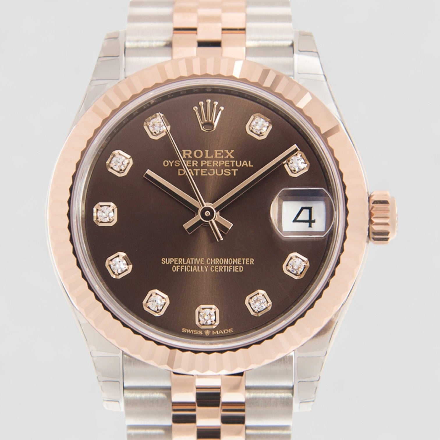 Datejust 31 Midsize 18K Rose Gold