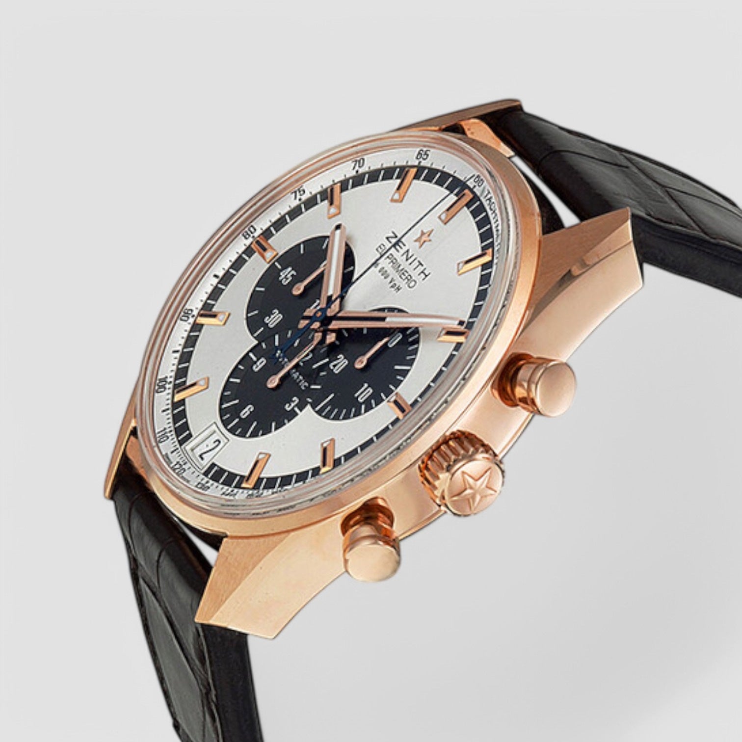 El Primero Automatic Chronograph 18 kt Rose Gold Men's Watch