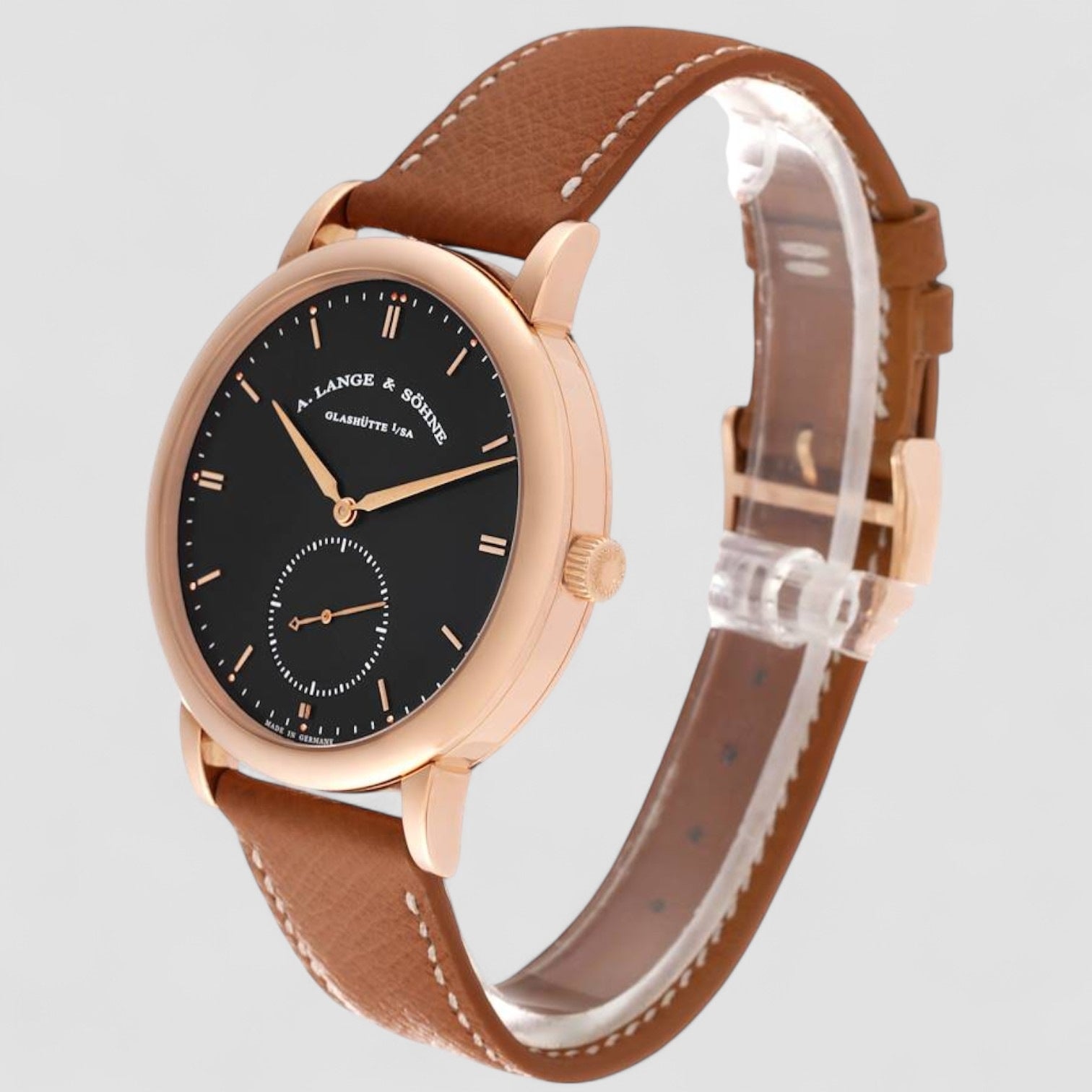 Grand Saxonia Rose Gold Mens Watch