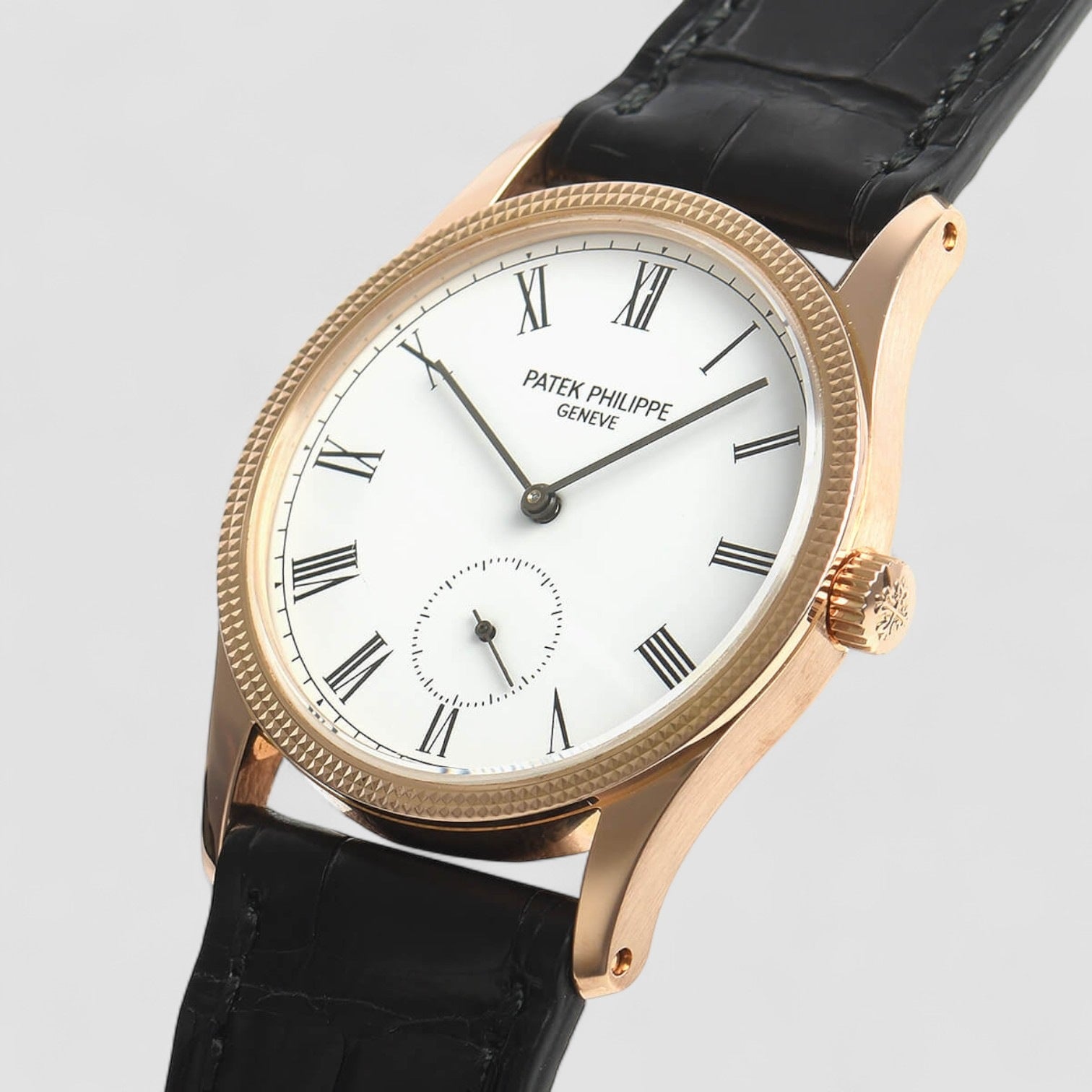 Calatrava Manual Wind 18K Yellow Gold Description