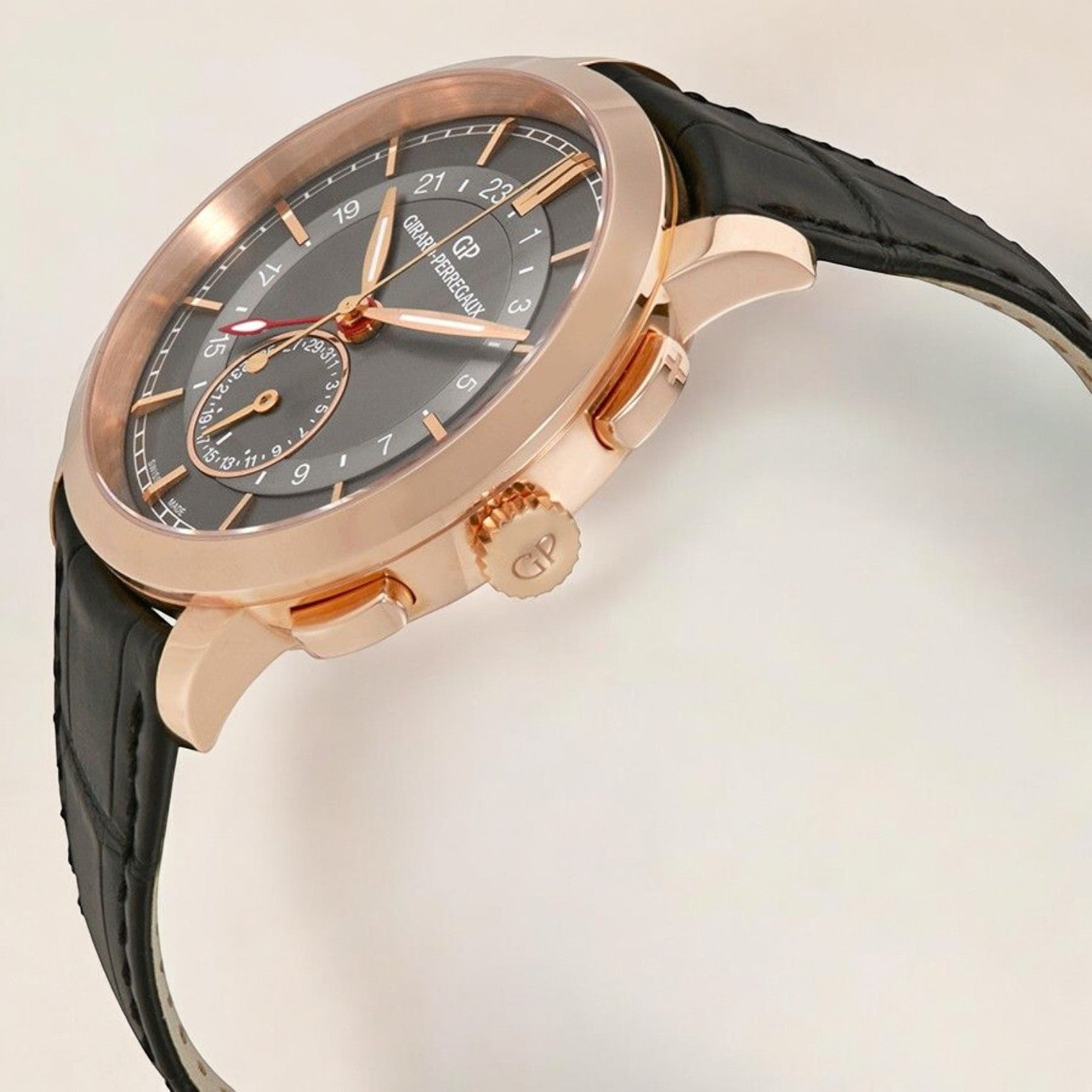 1966 Dual Time Pink Gold Dual Time