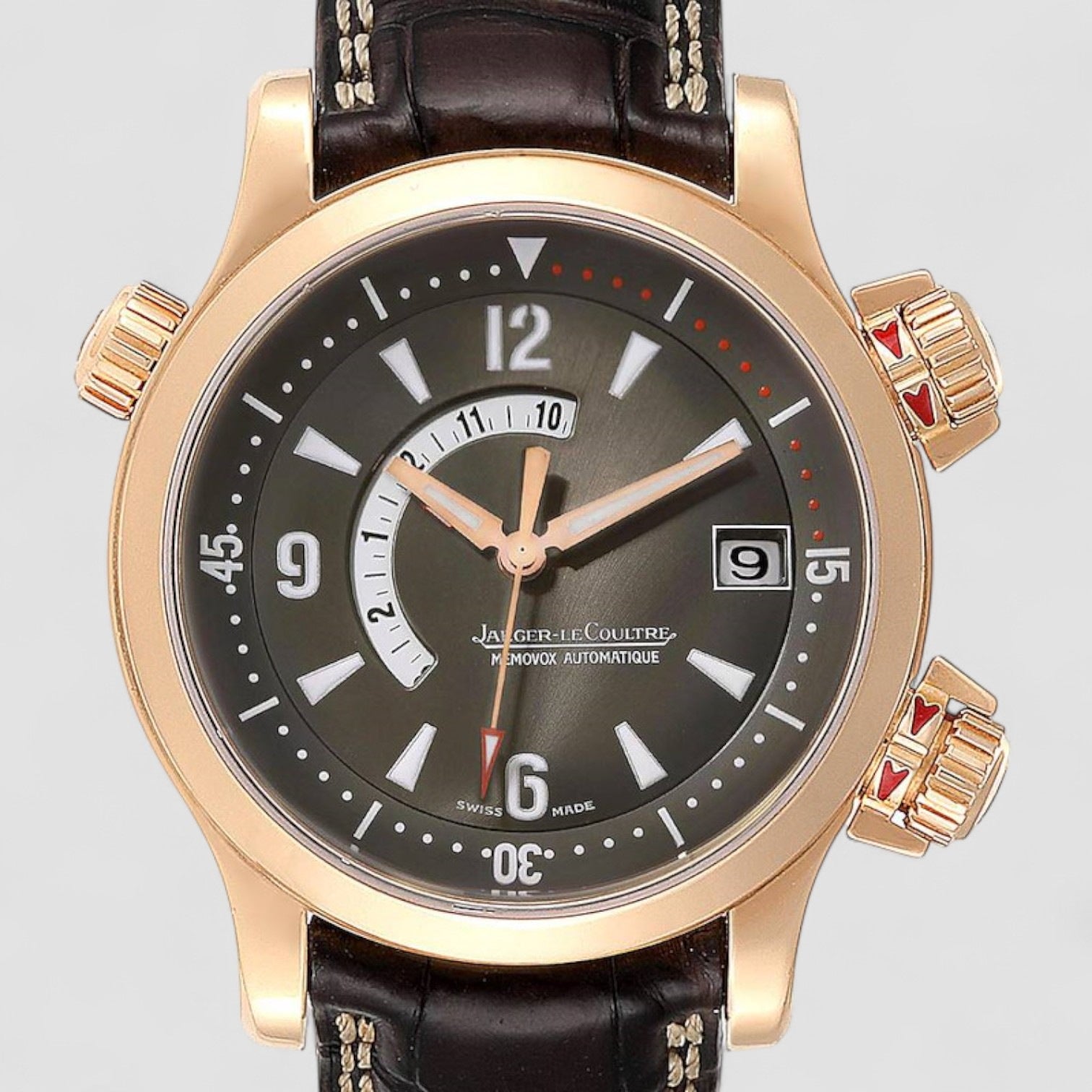 Master Compressor Memovox Rose Gold Watch