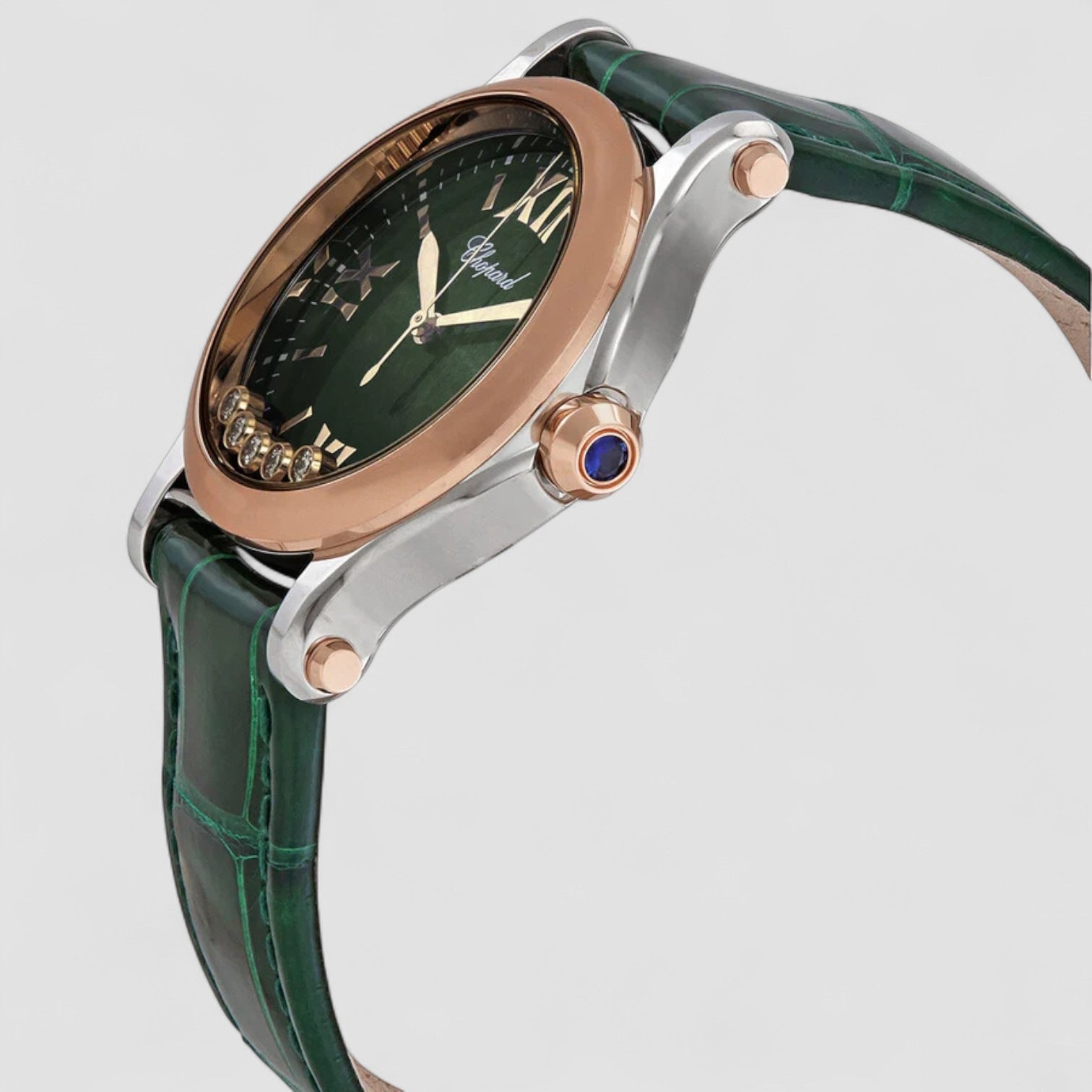 Happy Sport Quartz Green Dial Ladies Watch