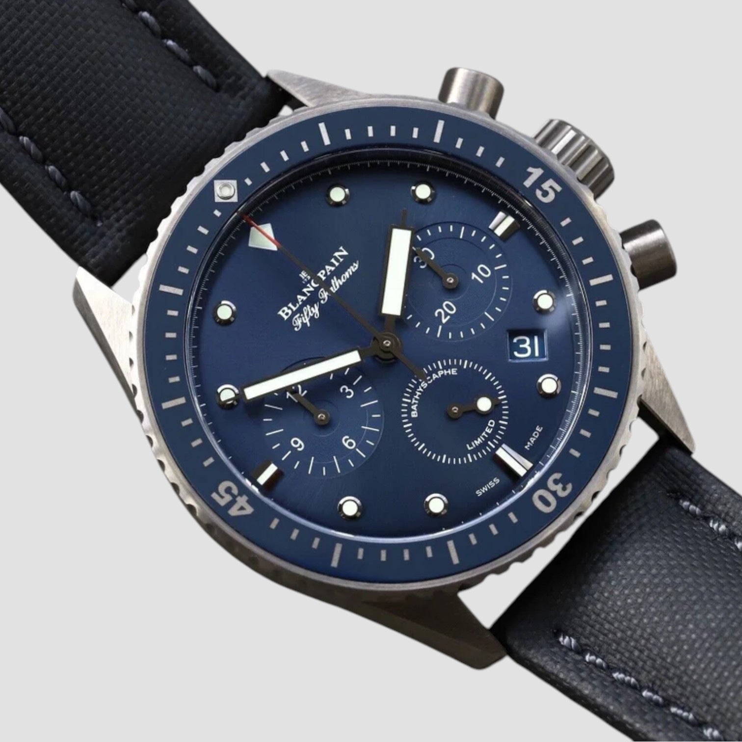 Fifty Fathoms Bathyscaphe Chronograph Ocean Commitment