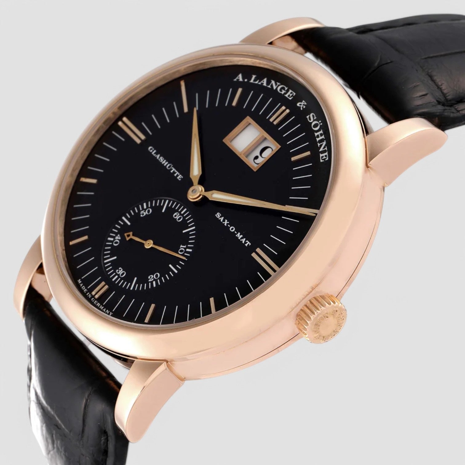 Grand Langematik Date Rose Gold