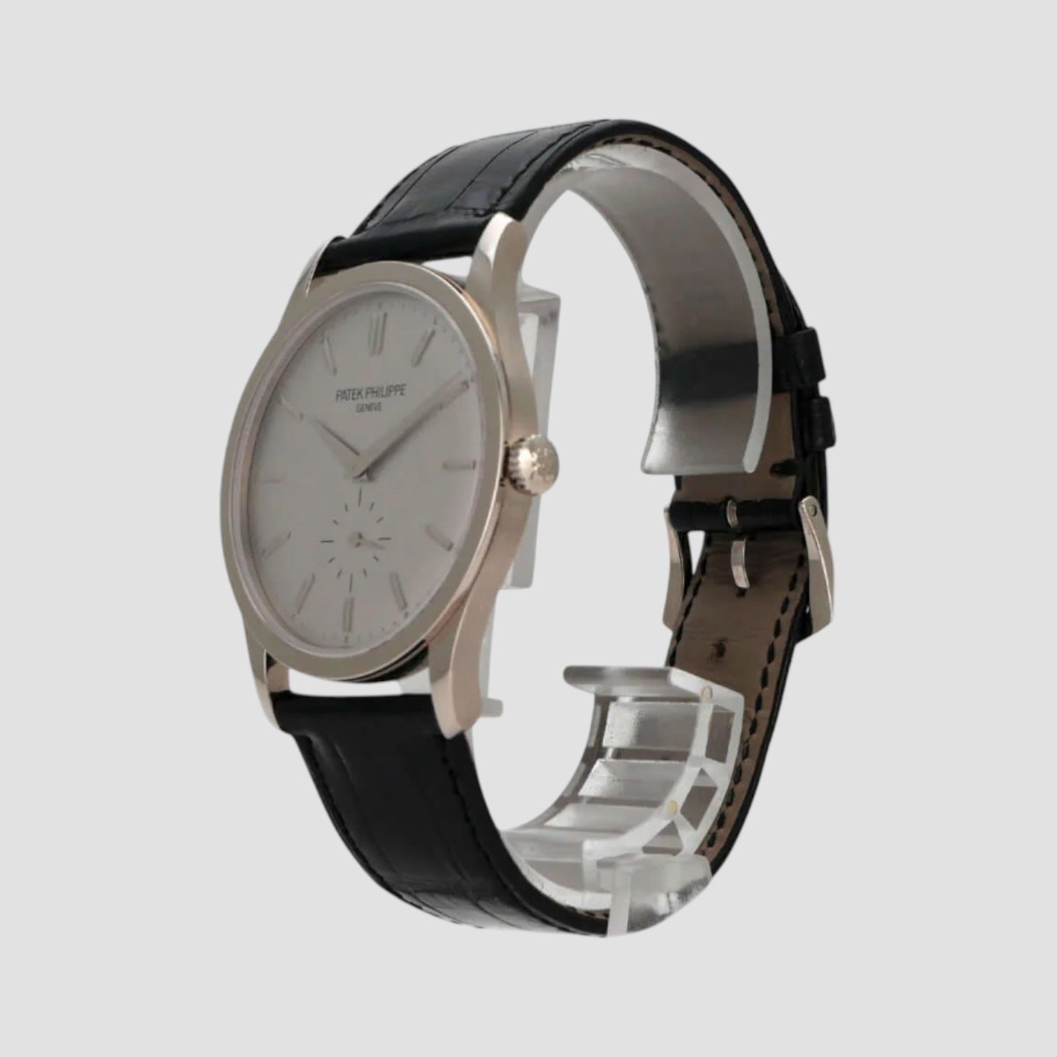 Calatrava 18K White Gold 37mm Watch