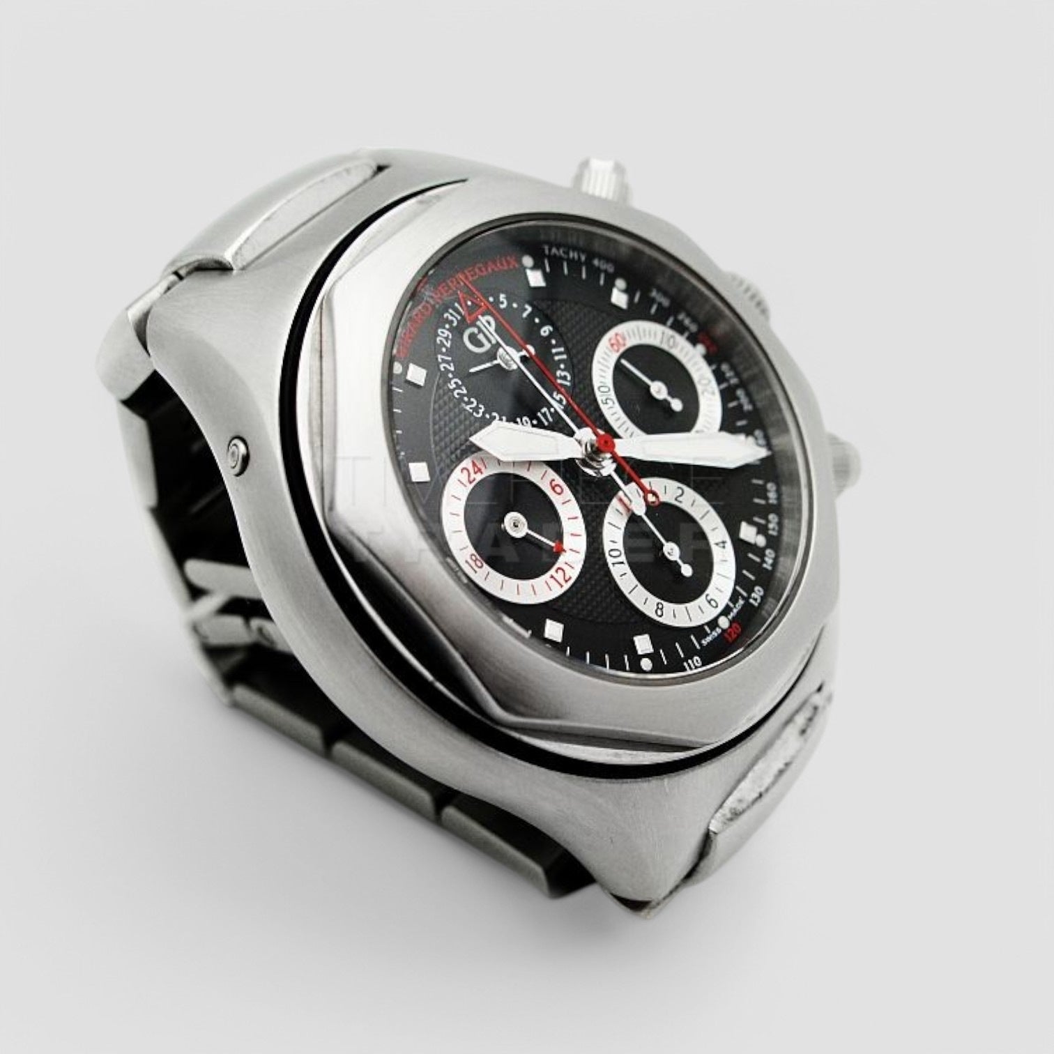 Laureato EVO3 Black Dial SS / SS